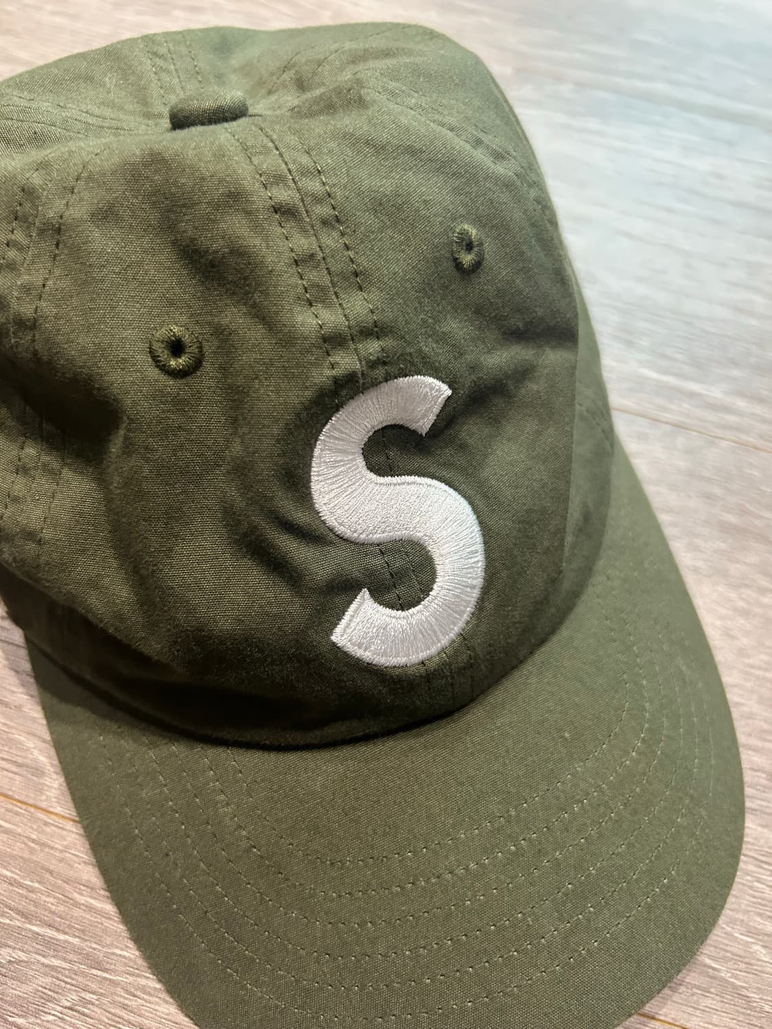 슈프림 고어텍스 S 로고 캡 올리브 20FW 새제품 상품이미지5