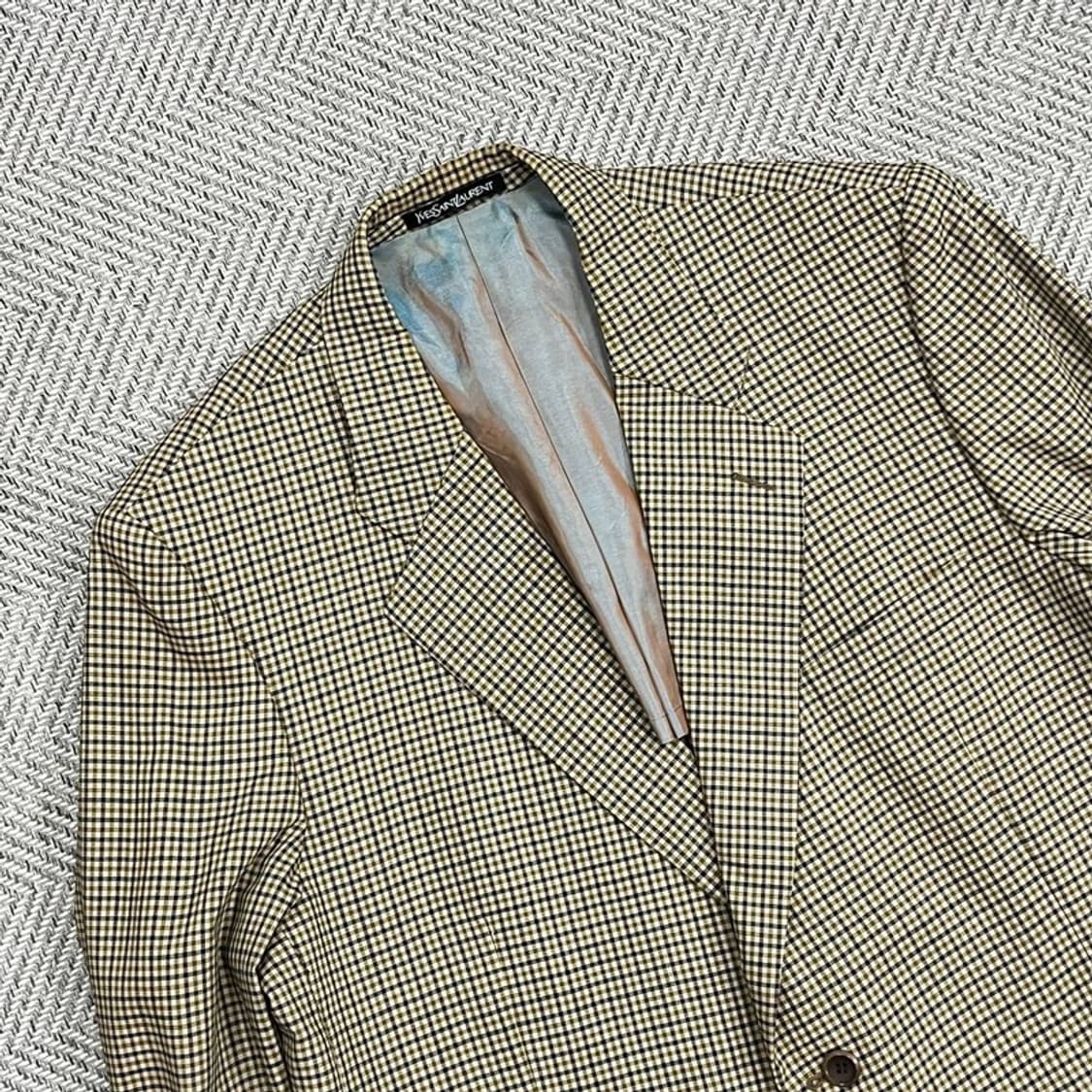 입생로랑 체크 블레이저 v0937 상품이미지3