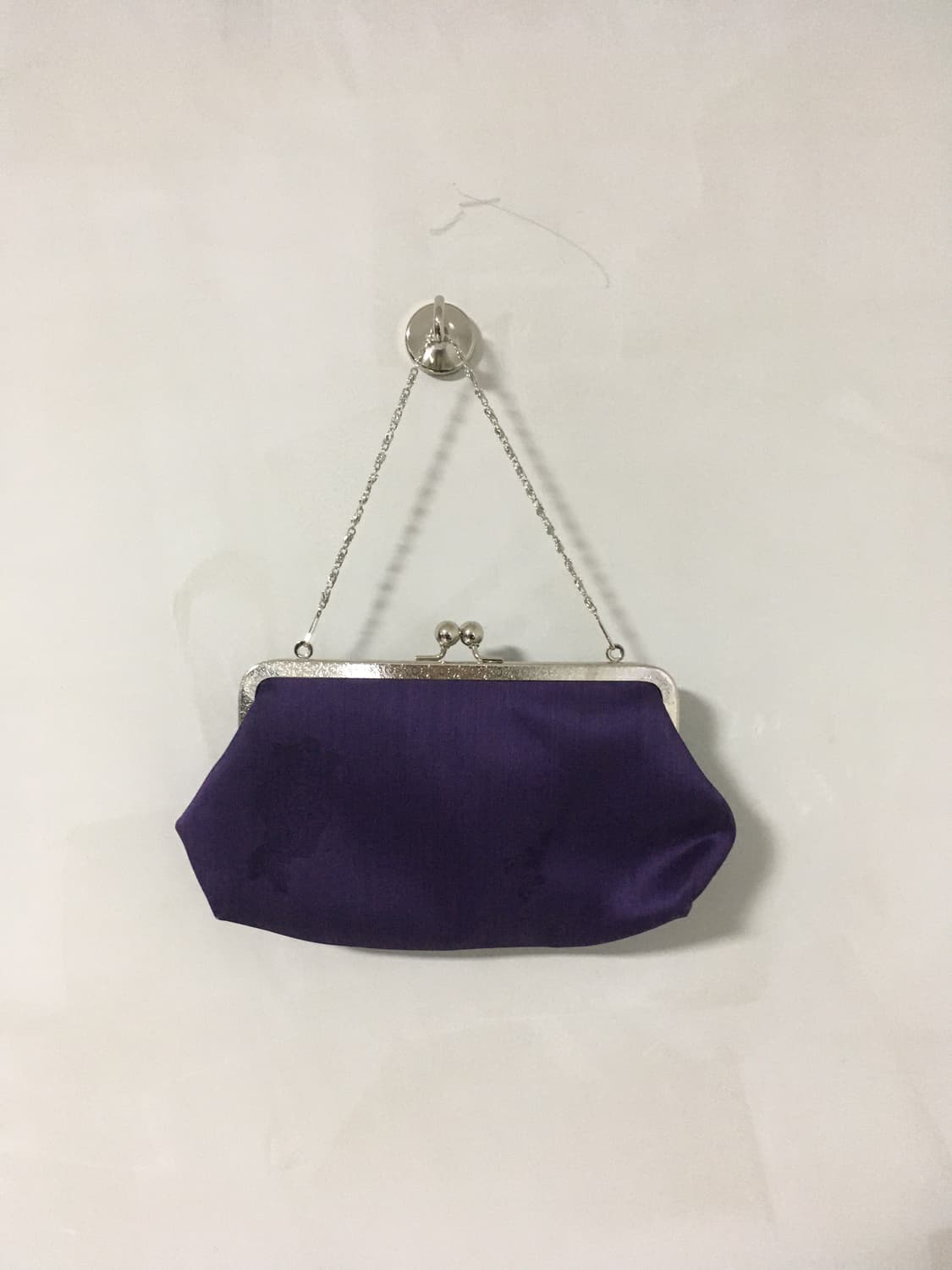 빈티지 보라 복주머니 숄더백 상품이미지2