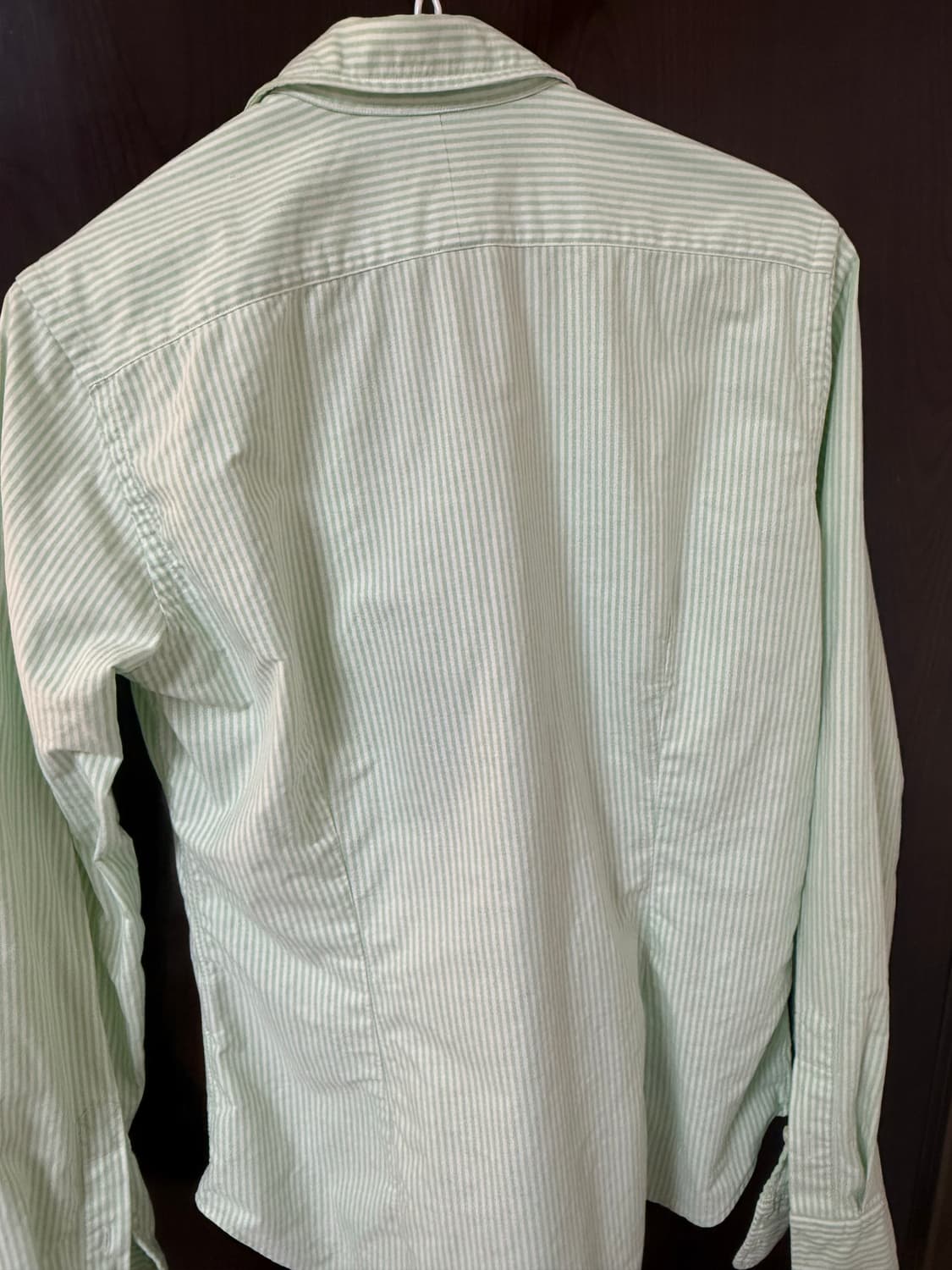 빈티지 랄프로렌 스트라이프 코튼 슬림핏 셔츠 상품이미지4