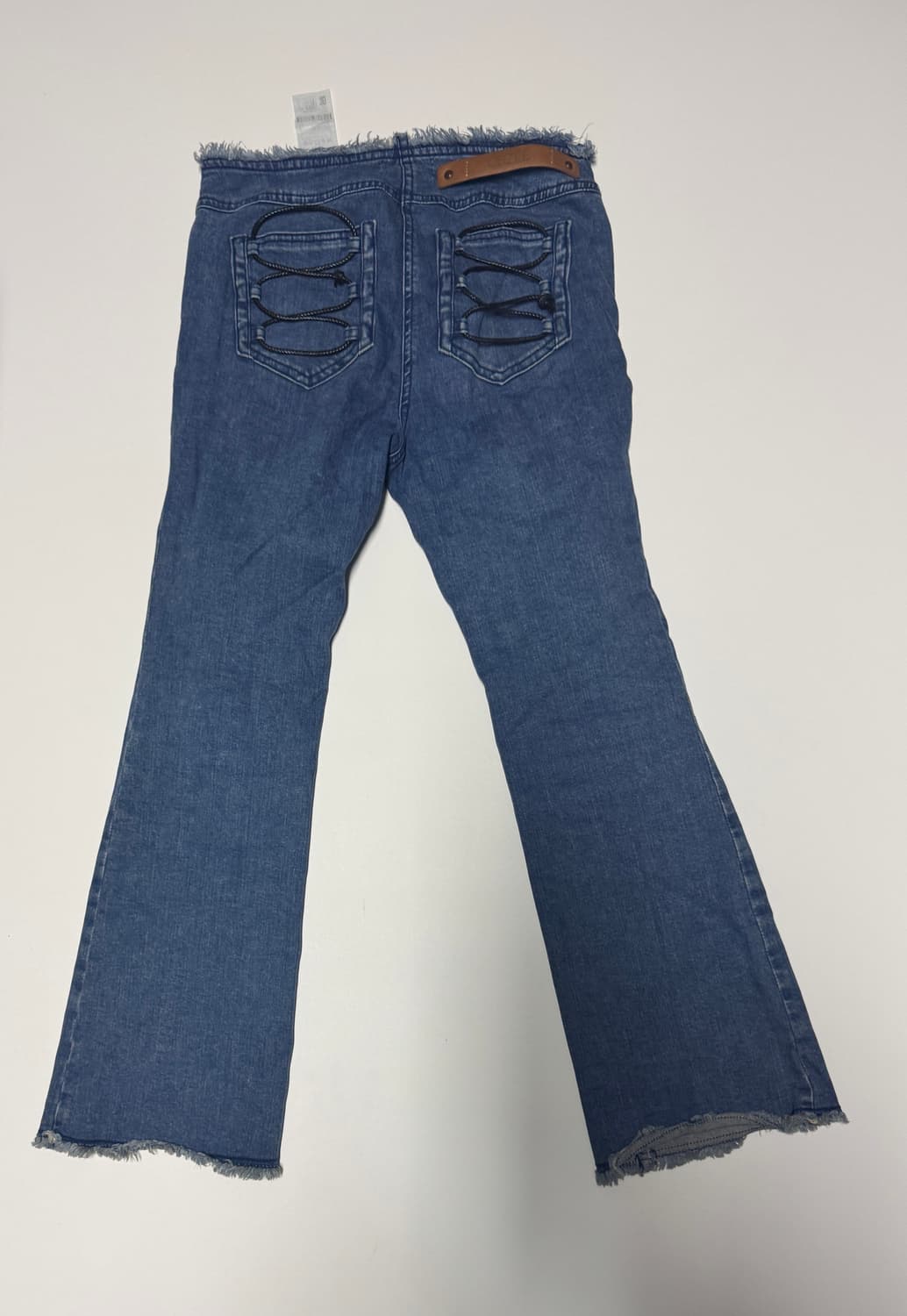 여성 오브제 부츠컷 데님팬츠 29.1인치 상품이미지2