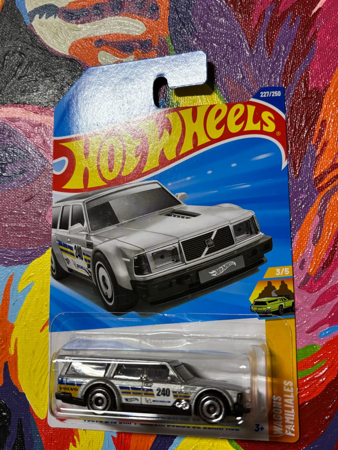 미개봉) 볼보 240 다이캐스트 핫휠 드리프트 인테리어 소품 상품이미지2