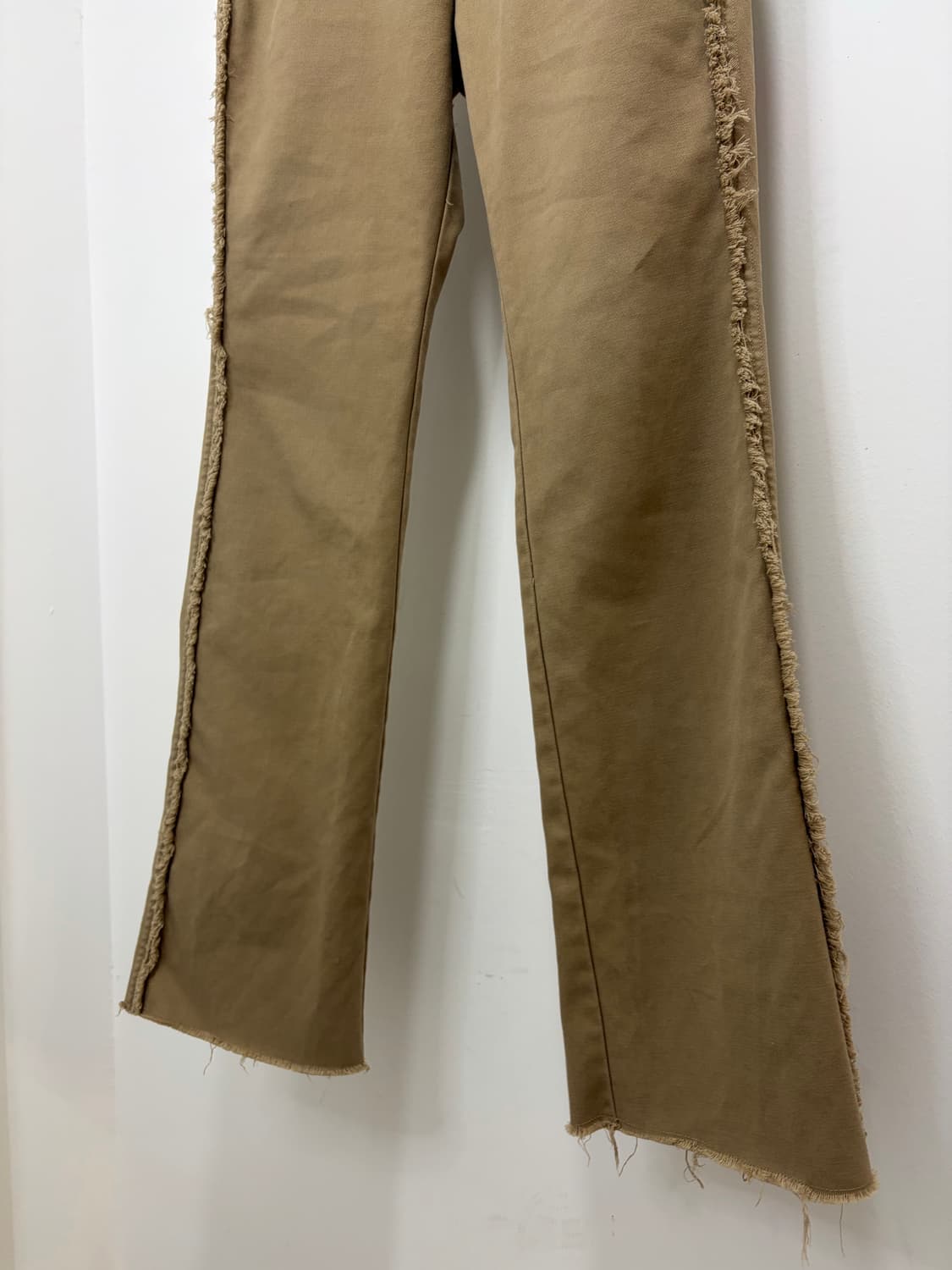 Custom culture 커스텀 컬쳐 데미지 디테일 부츠컷 팬츠 해 상품이미지6