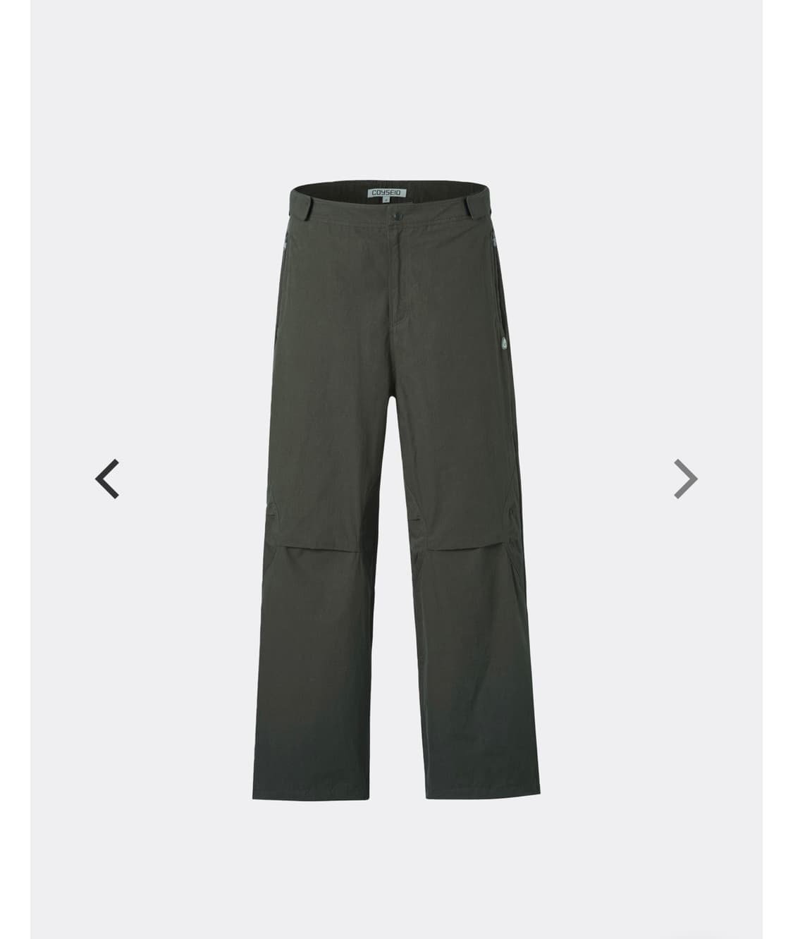 Coyseio curve pintuck pants 차콜 2size 상품이미지3