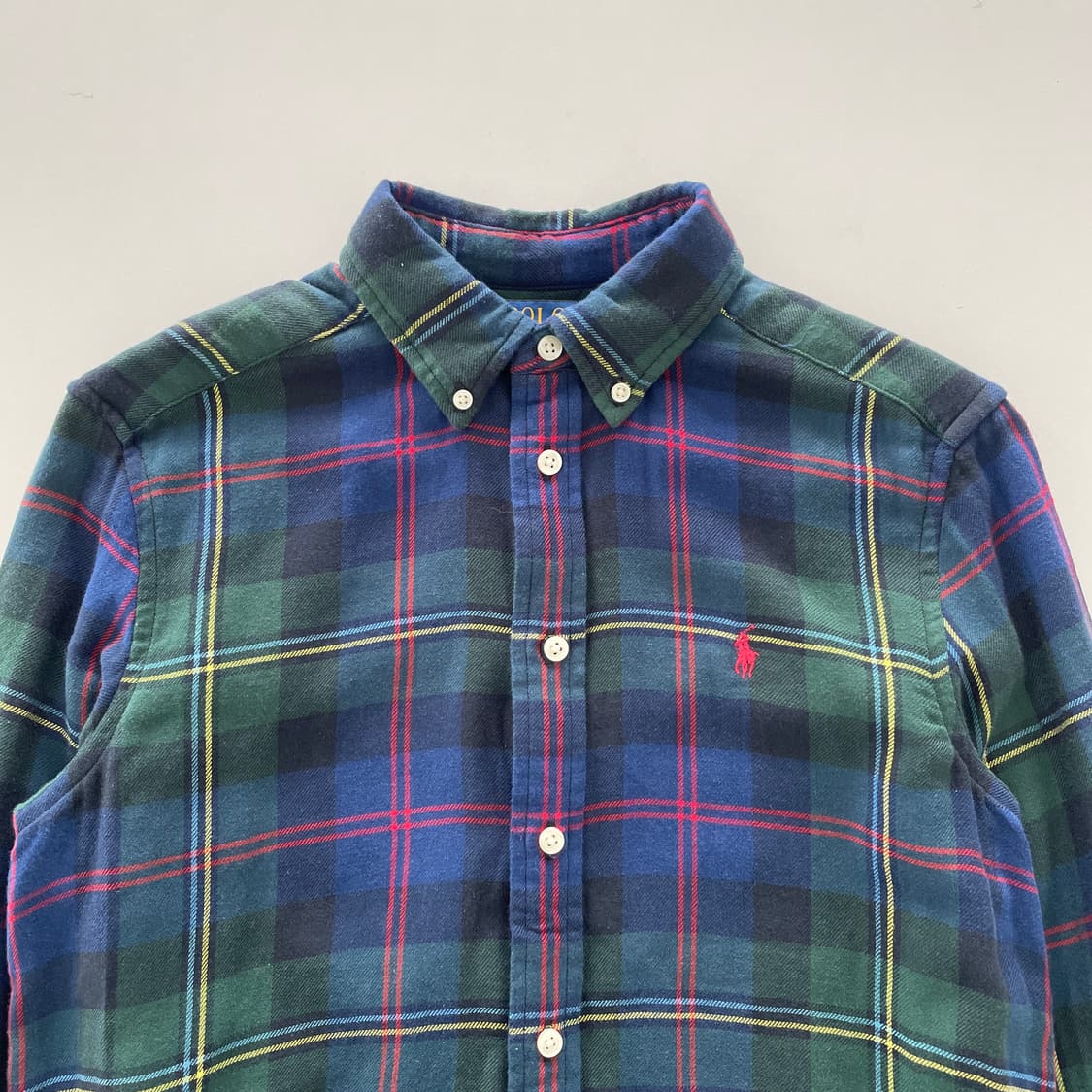 폴로 랄프로렌 체크 셔츠 상품이미지1