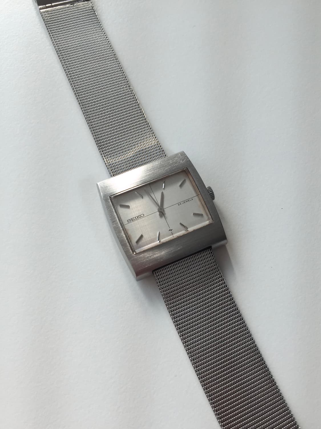 70s seiko chariot square manual wind 상품이미지8