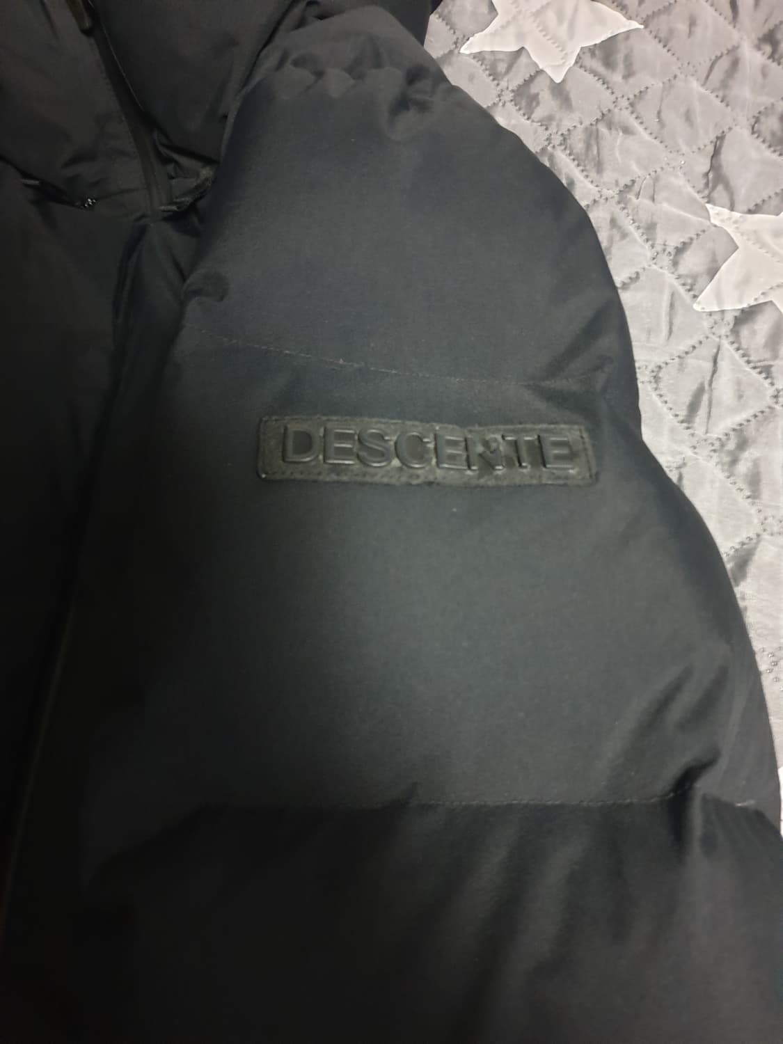 데상트 덕다운 패딩 블랙 (XL) 상품이미지3