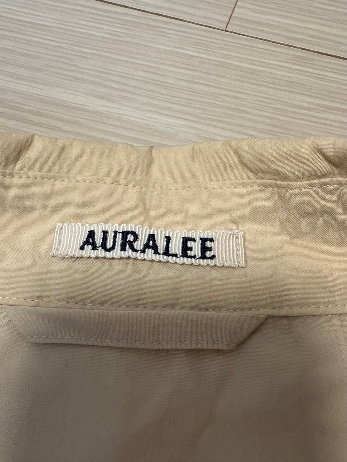 Auralee 코튼 롱코트  상품이미지5