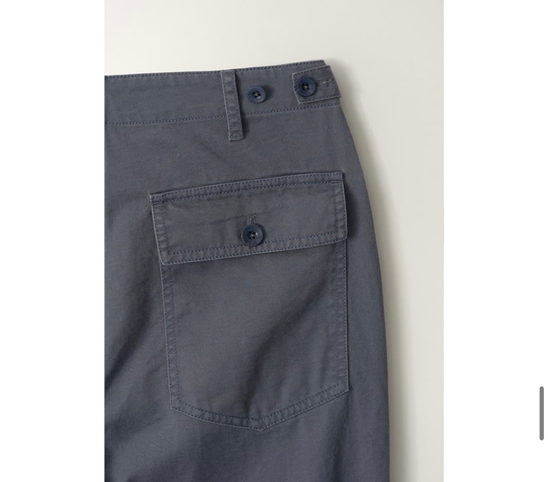 낫띵리튼 Nou Fatigue Pants (Indi Blue) m 퍼티그 상품이미지6
