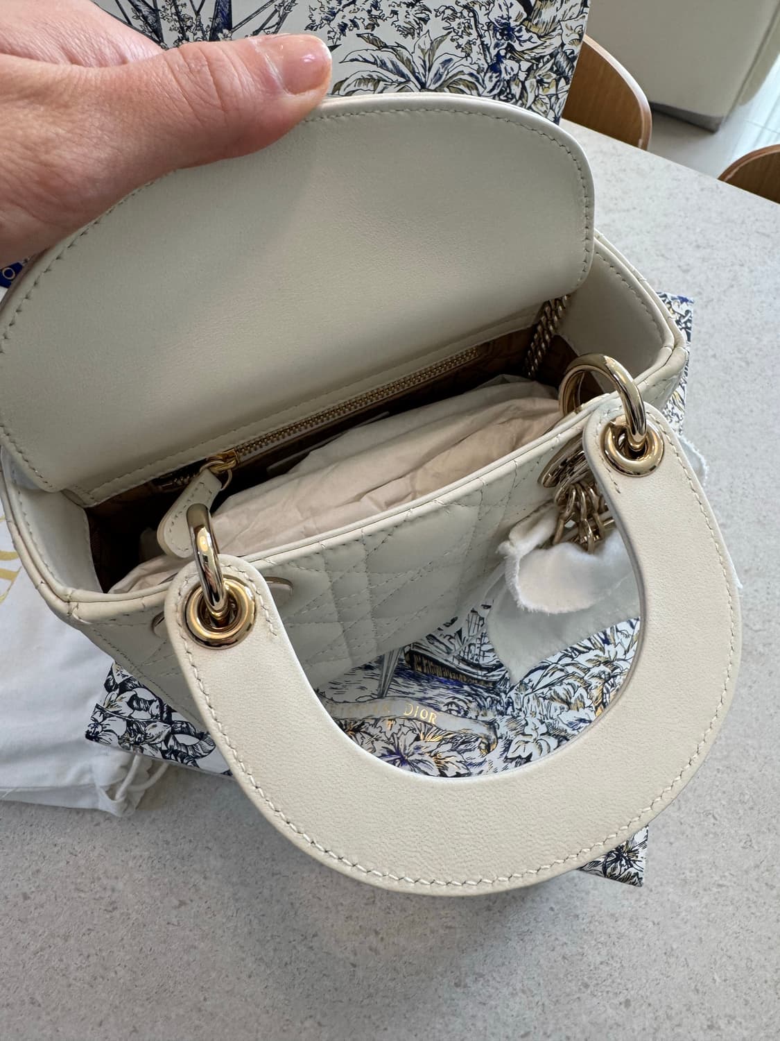 레이디디올 미니백 상품이미지3