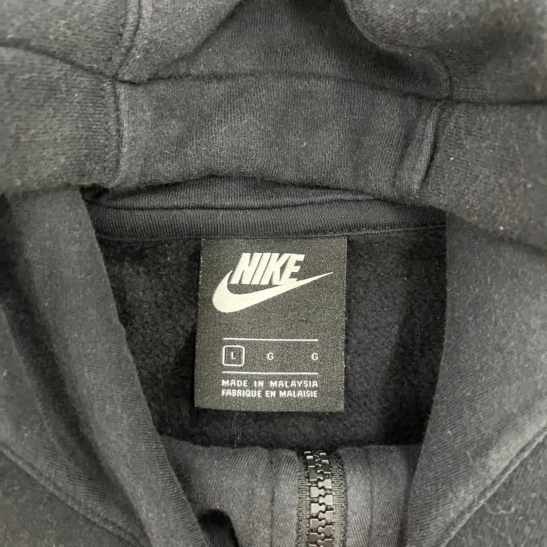 L 나이키 스우시 후드 집업 0223M1 상품이미지2