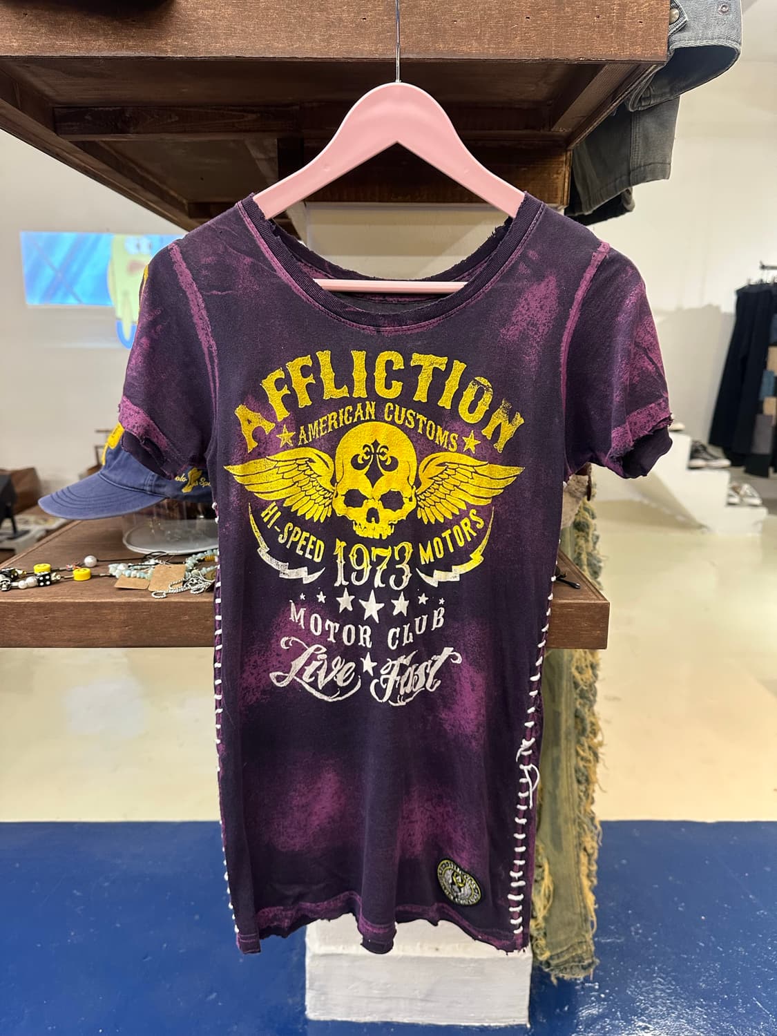 Affliction 펑크 반팔티 상품이미지2