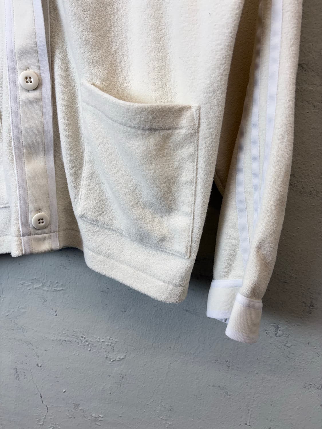 아디다스 오리지날 가디건 크림 아이보리 상품이미지3