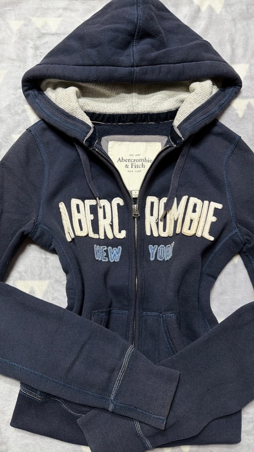 아베크롬비 딱붙핏 투웨이 후드집업 상품이미지1