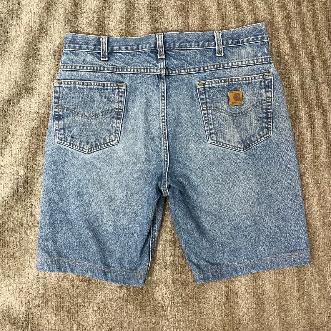  (38) Carhartt 칼하트 컷오프 데님 반바지  상품이미지5