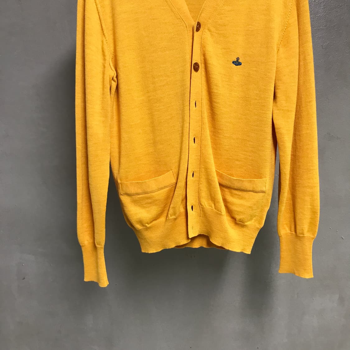 비비안웨스트우드 맨 가디건 옐로 S 상품이미지3
