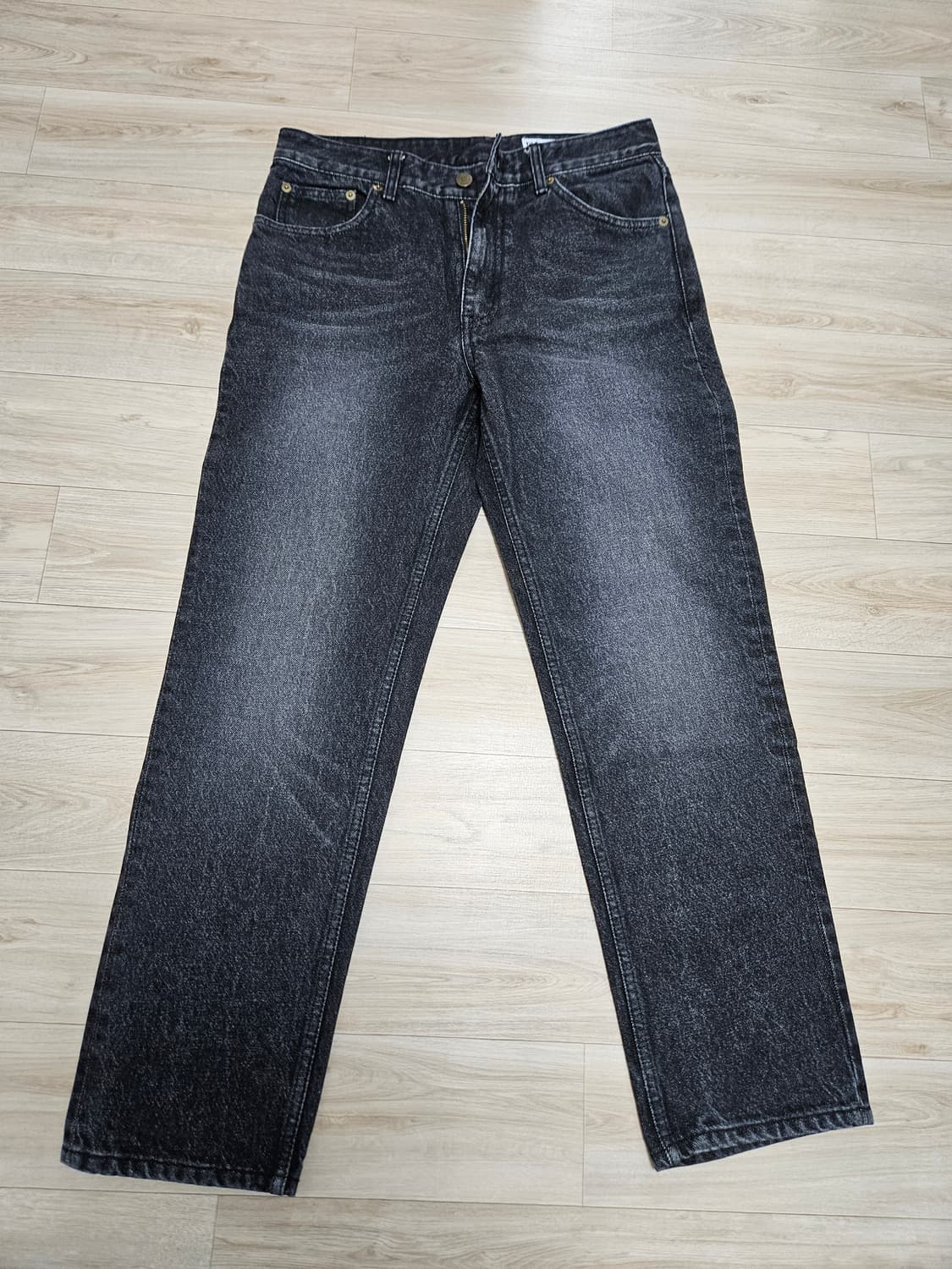 모드나인 흑청 블랙 데님 30사이즈 상품이미지1