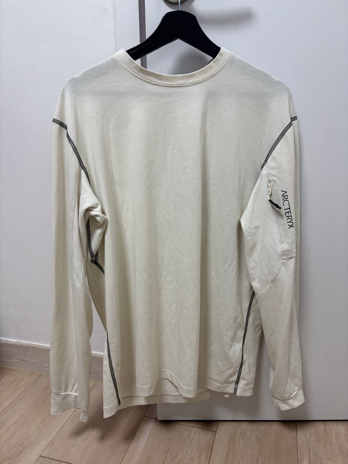 아크테릭스 시스템 A 코팔 롱슬리브 버드 티셔츠 초크 M 상품이미지2