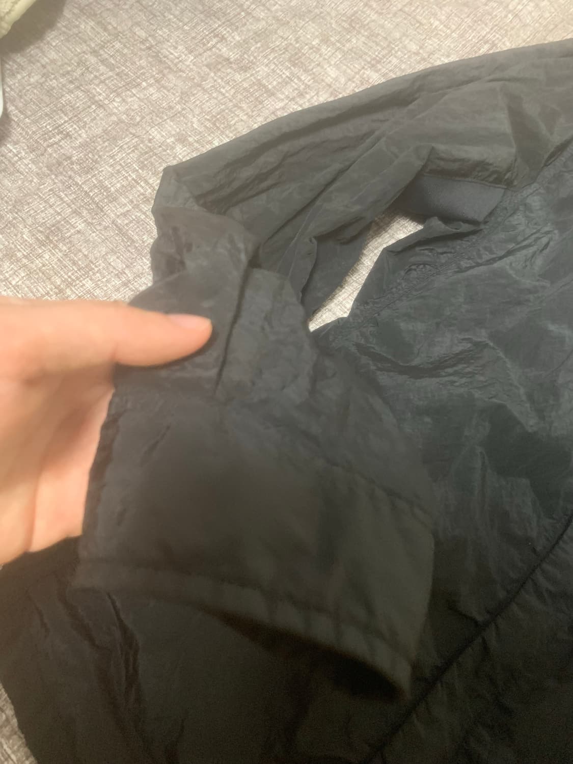 스톤아일랜드 나일론메탈 셔츠 블랙 M 상품이미지3