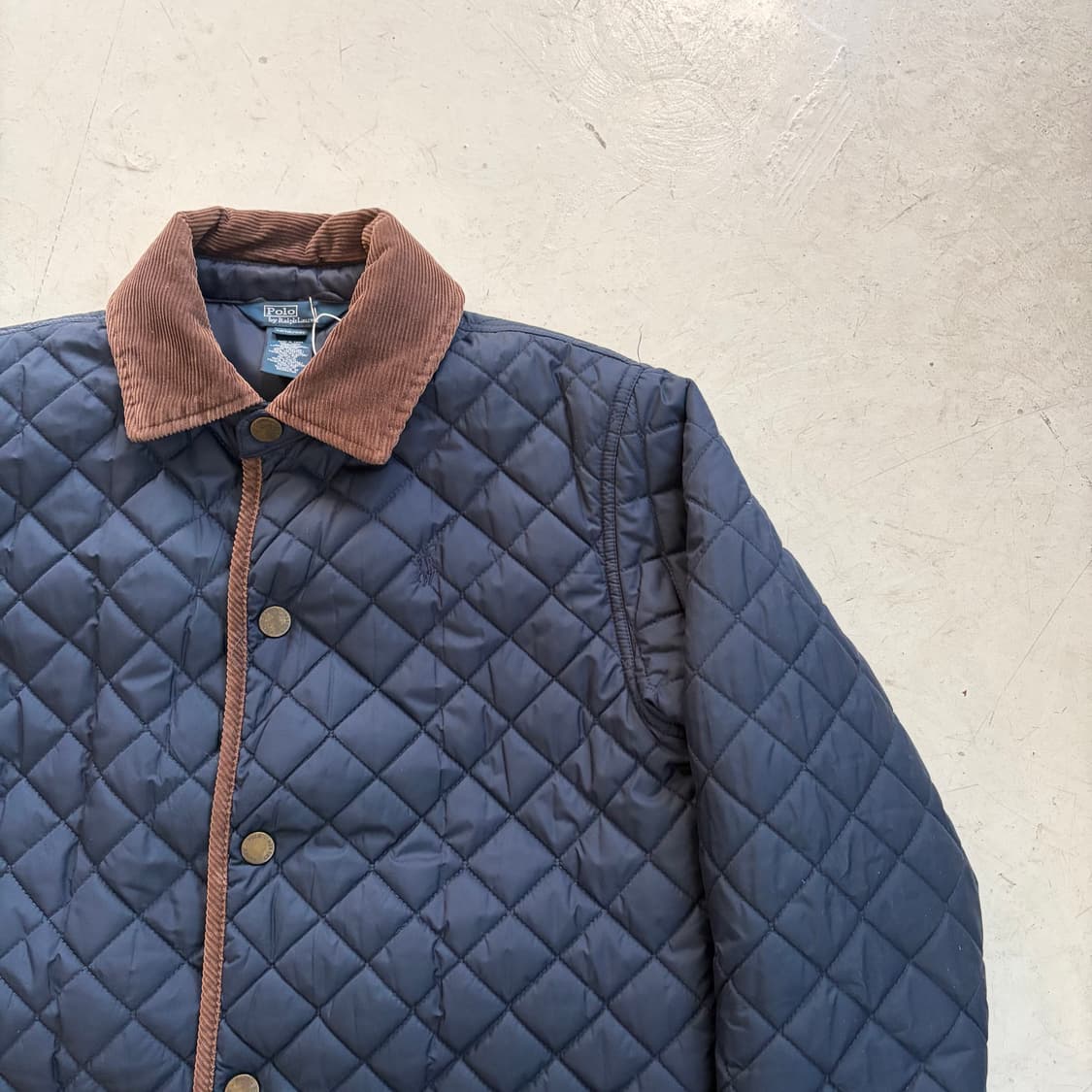 폴로 랄프로렌 빈티지 퀄팅 자켓 M 상품이미지2