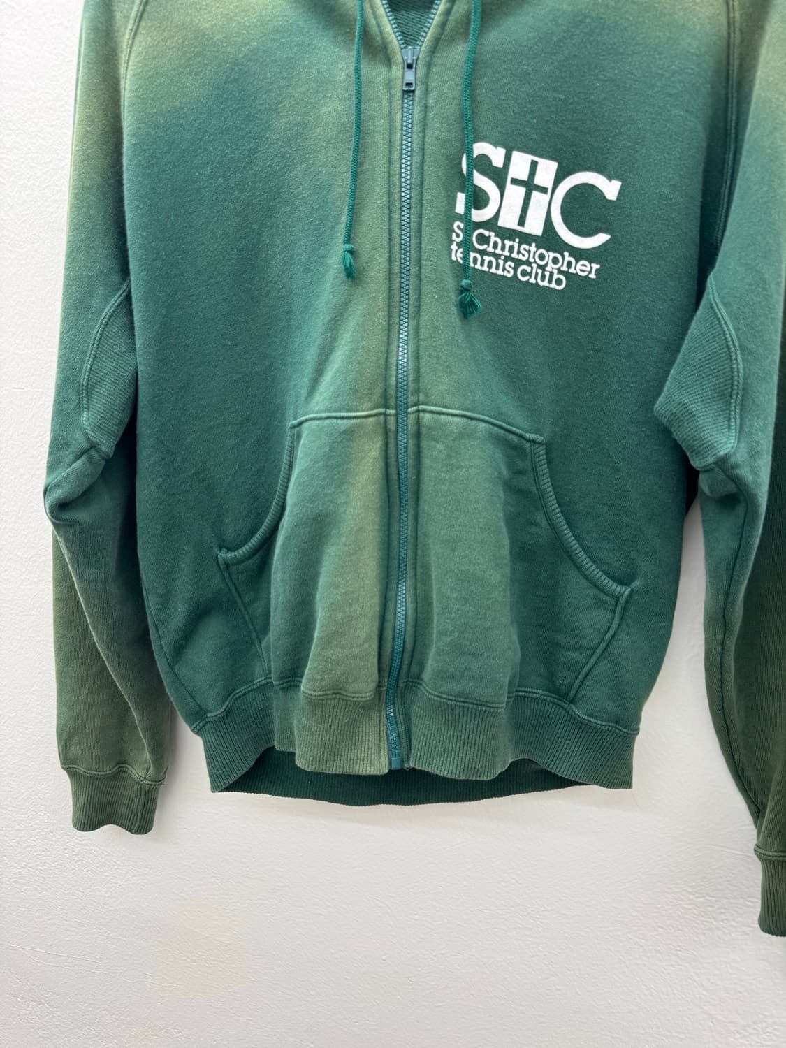 St.C Tennis Club Hard Fading Hood Zip-up 상품이미지4