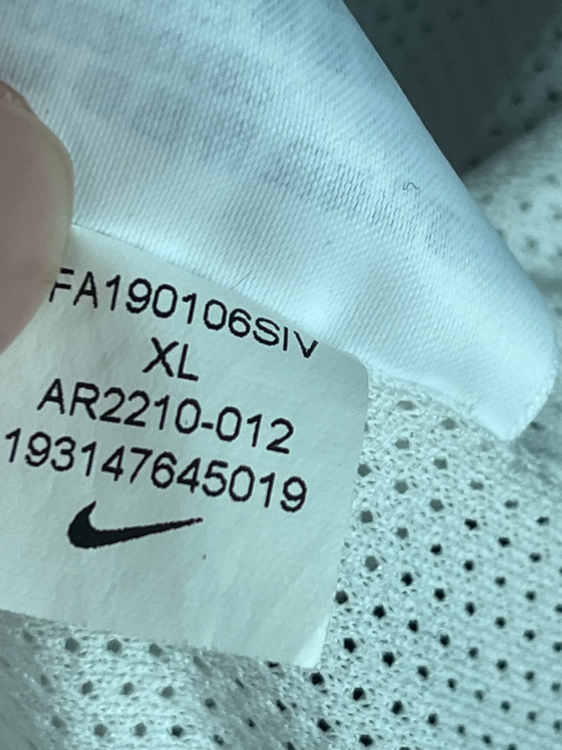 [XL] 나이키 윈드러너 바람막이 블랙/화이트 상품이미지7