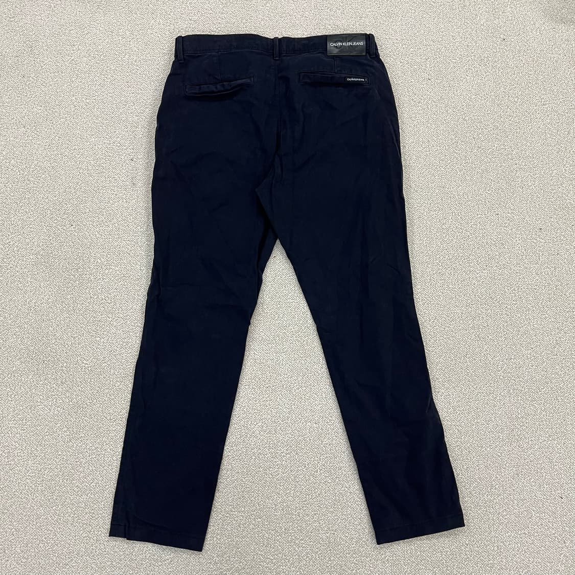 [30] 캘빈클라인 진스 네이비 슬림핏 바지 0105M1 상품이미지7