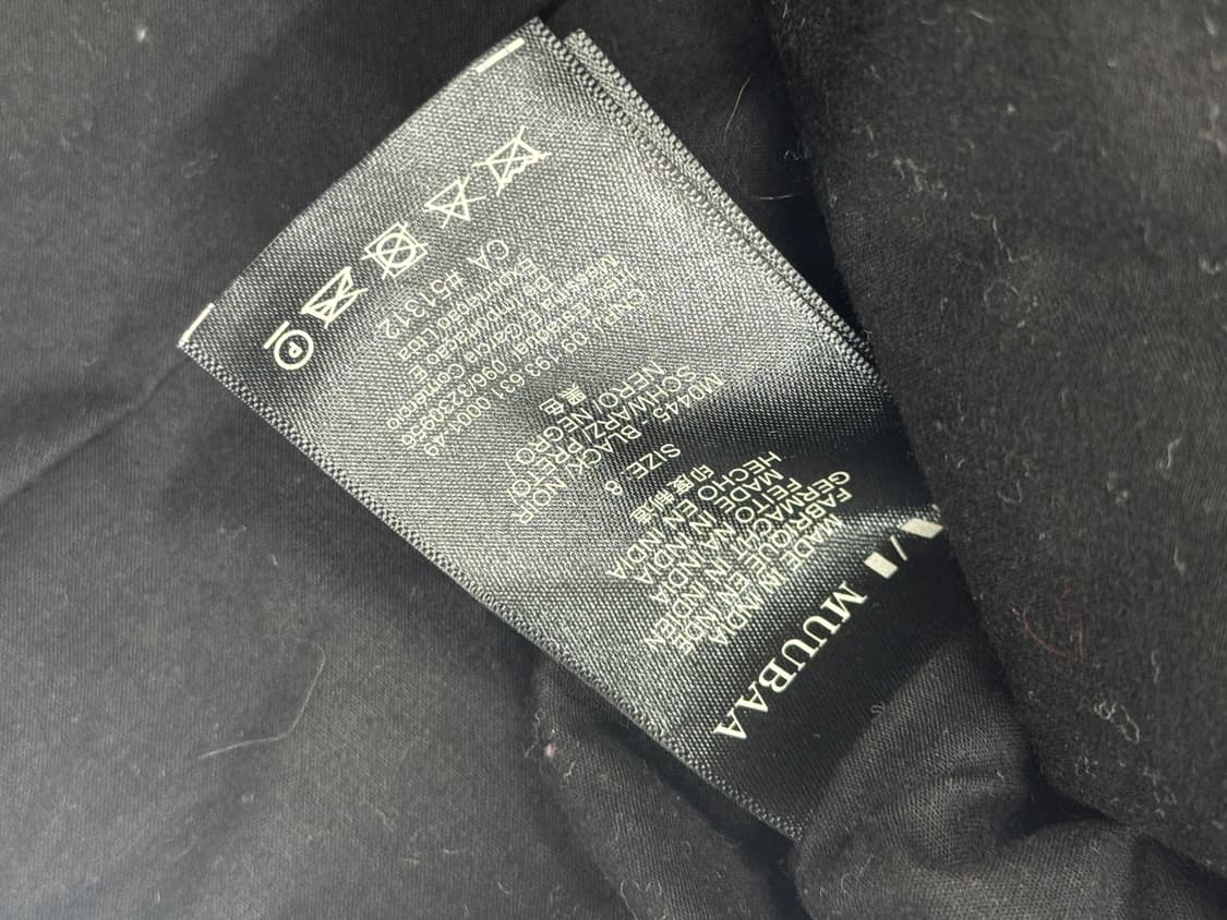 Muubaa  Lambskin 양가죽 100% 쇠맛 라이더 자켓 상품이미지5