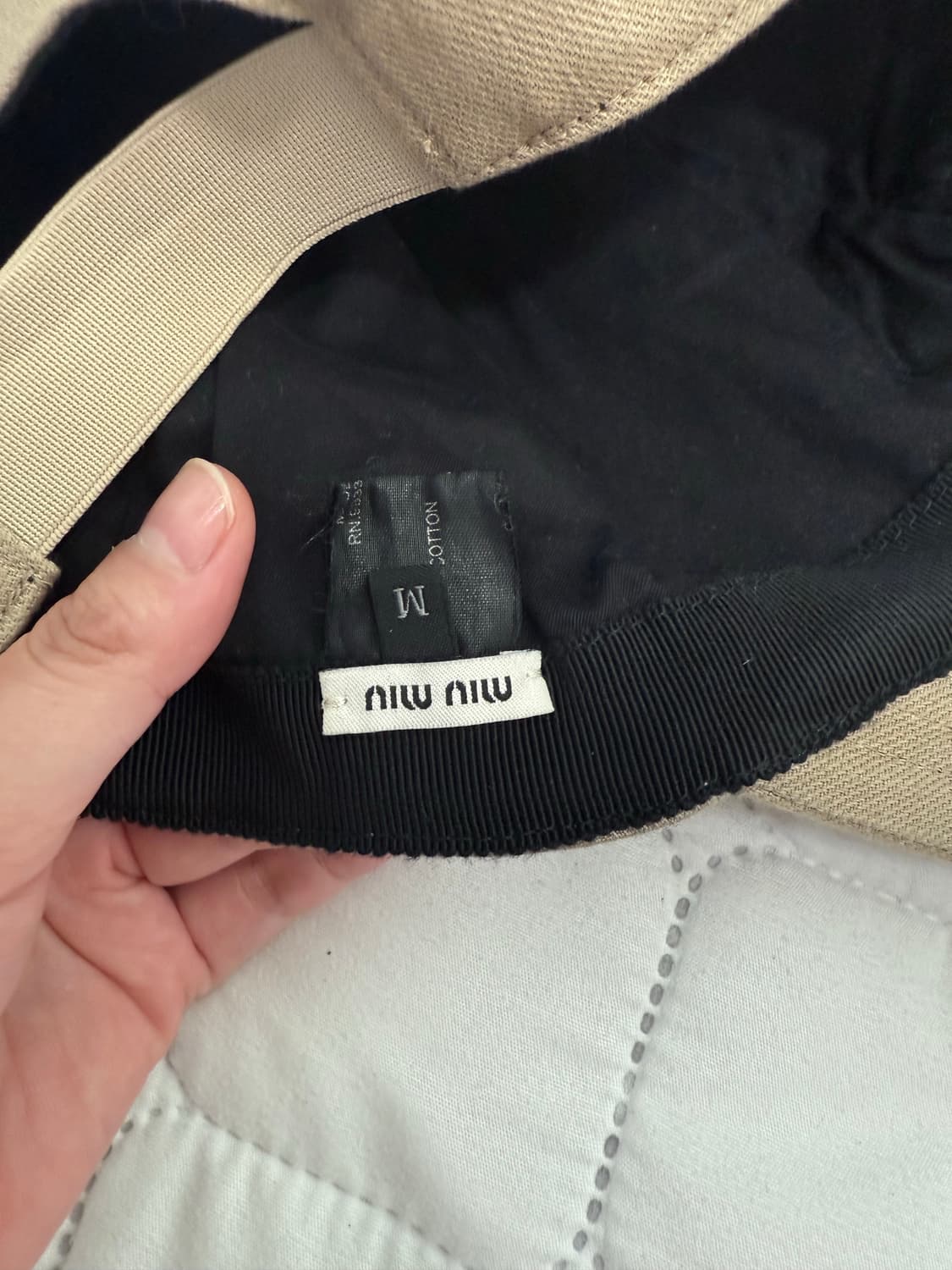 Miu miu 볼캡 상품이미지3