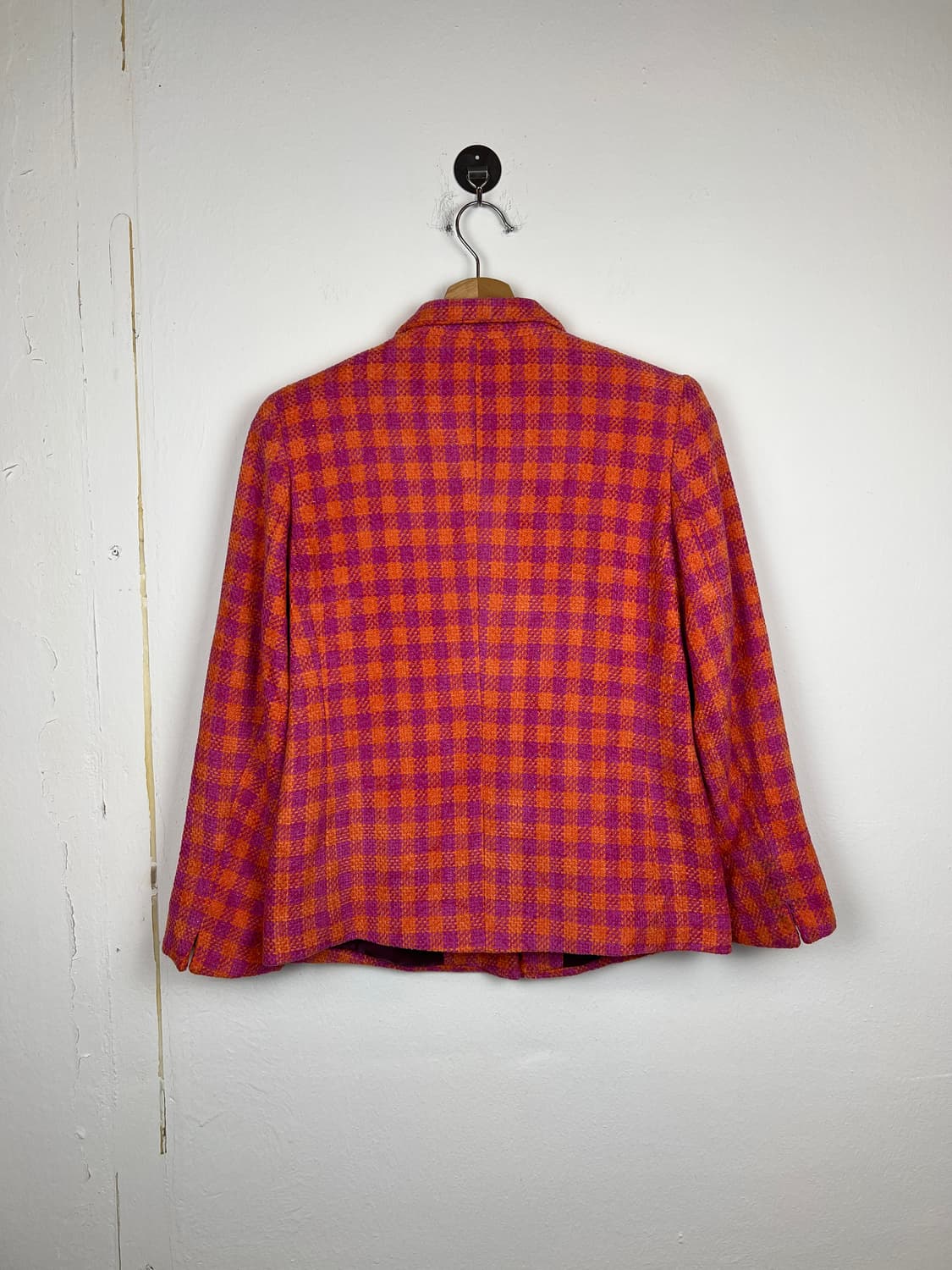 STAR 체크 트위드 자켓 OS 상품이미지2