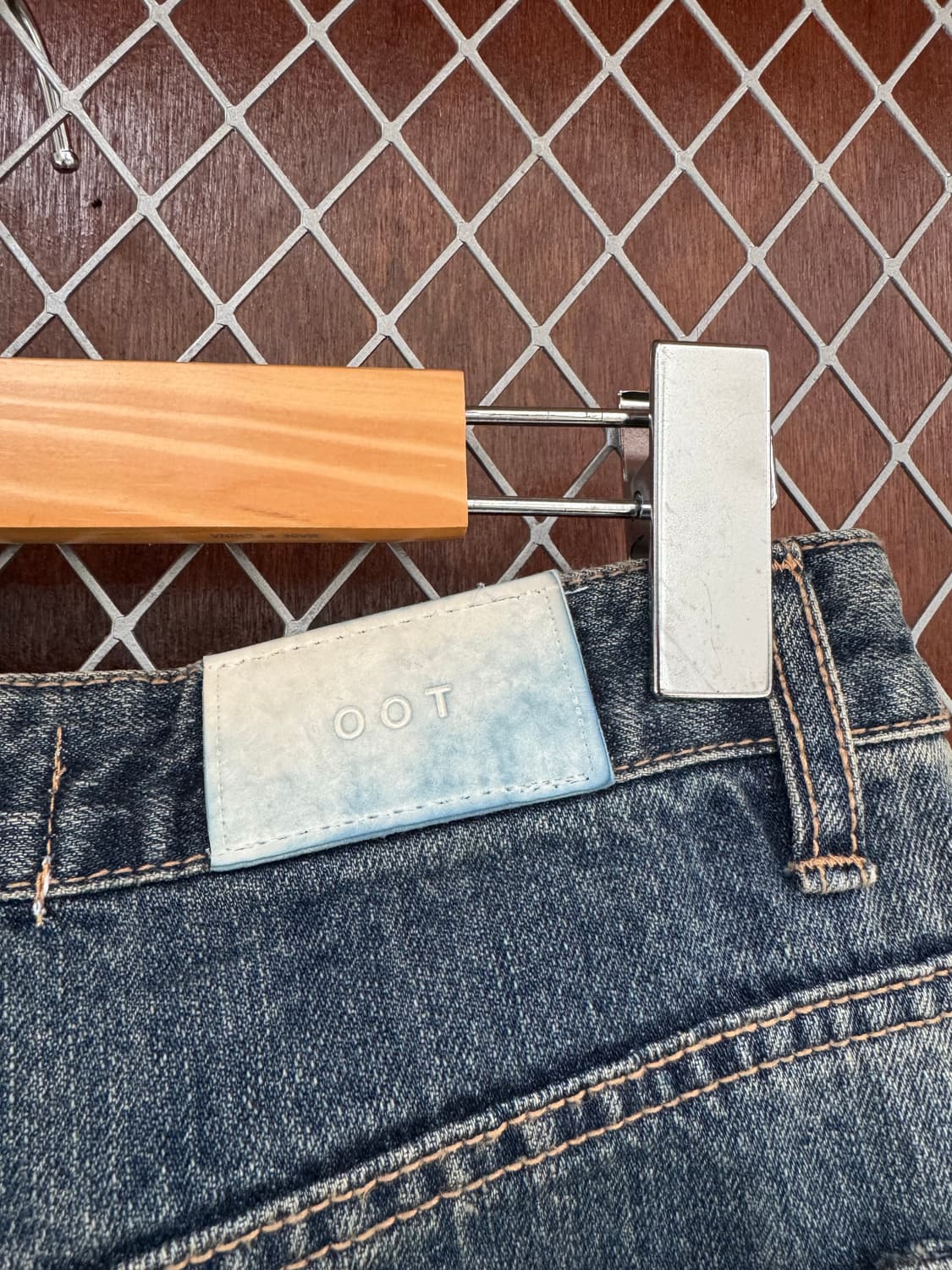 OOTJ 빈티지 워싱 부츠컷 데님팬츠 청바지 M 상품이미지5