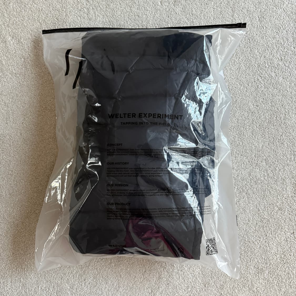 웰터익스페리먼트 에어퀼트 퍼텍스 다운 패딩자켓 상품이미지6