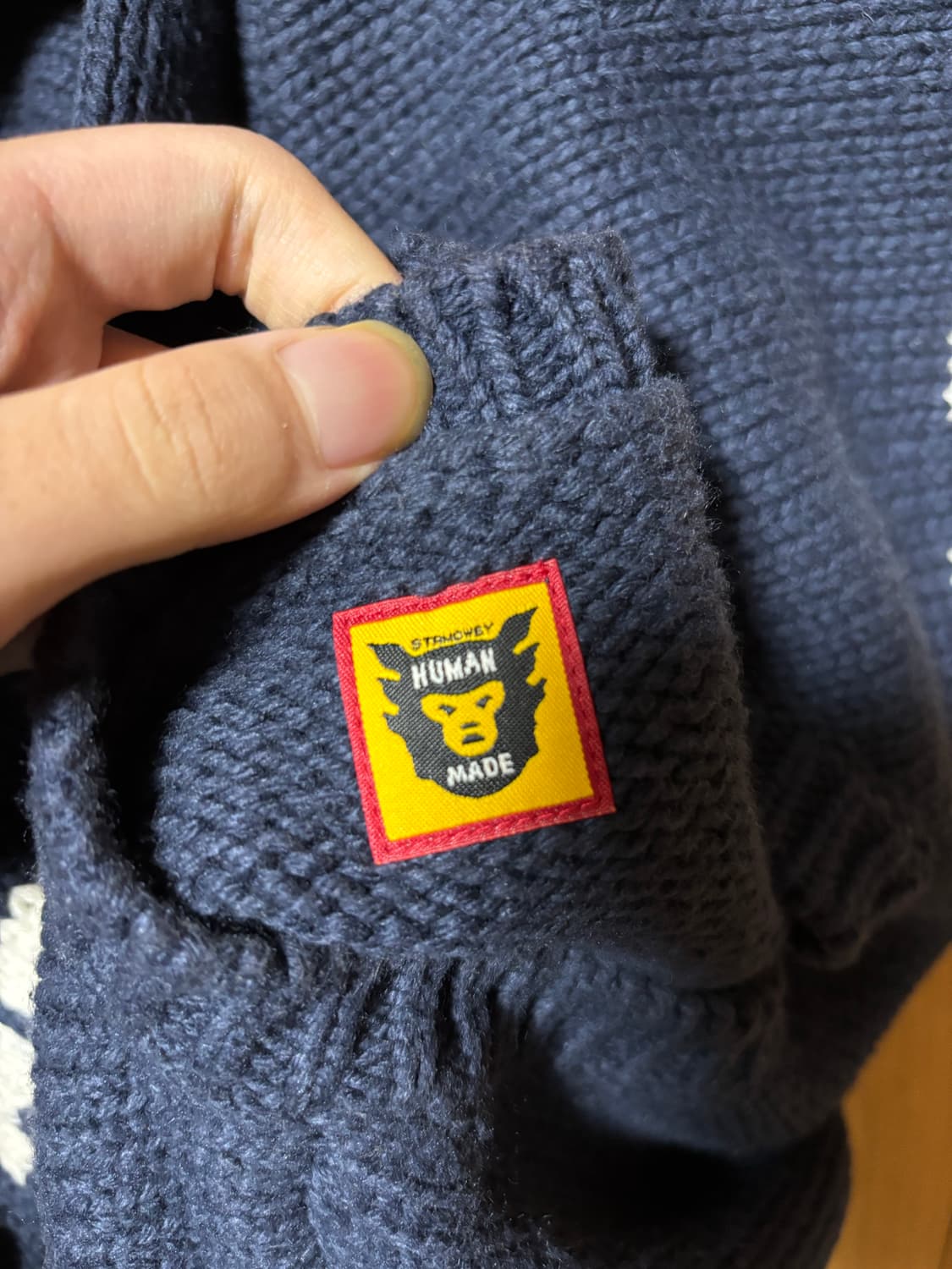 휴먼메이드 닥스 니트XL 상품이미지3