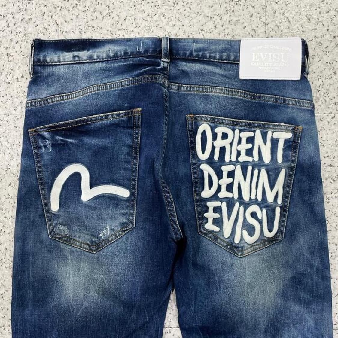 30) 에비수 슬림 스트레이트 진 상품이미지2