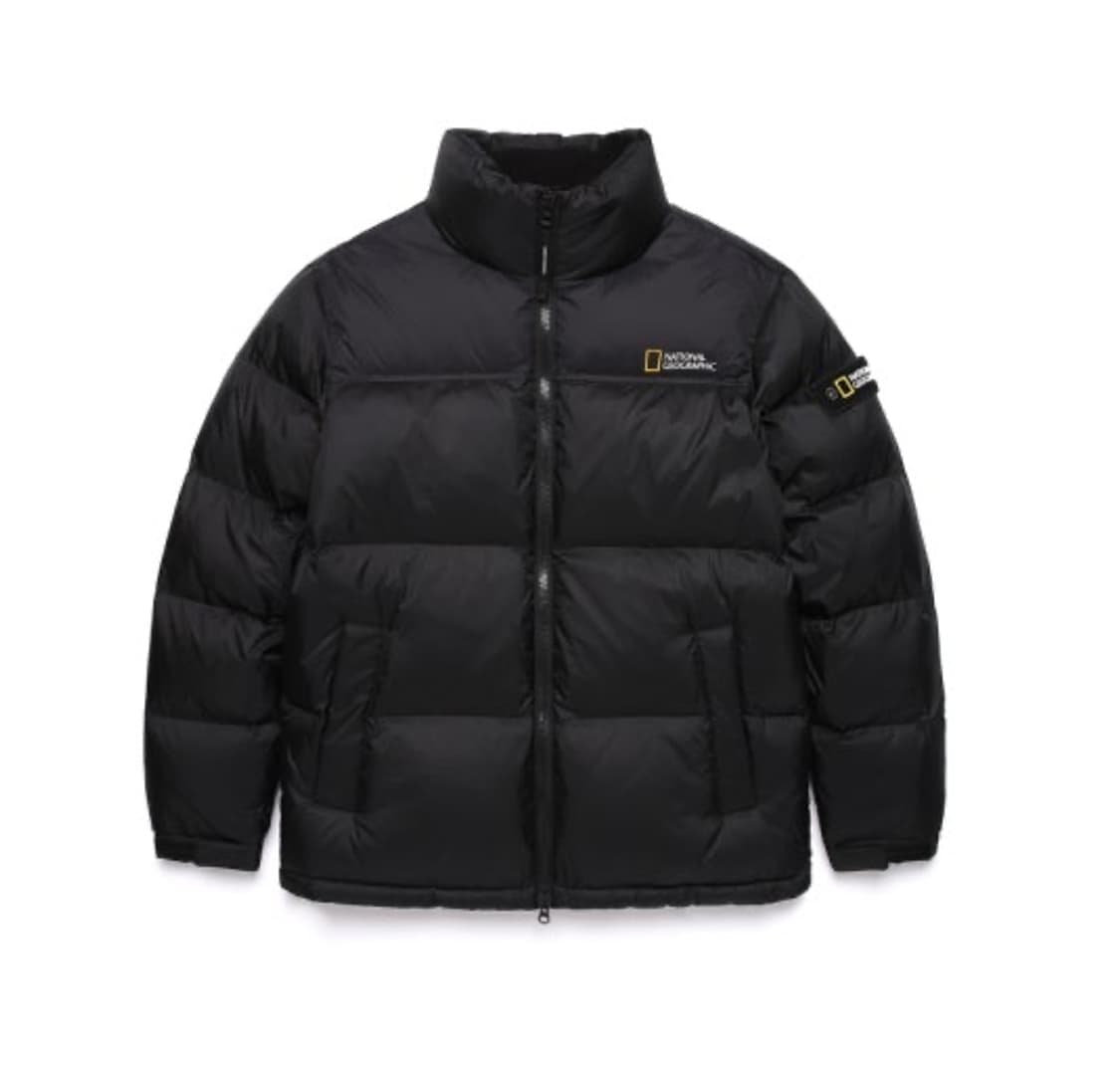 내셔널지오그래픽 블랙 다운 패딩 M 상품이미지1