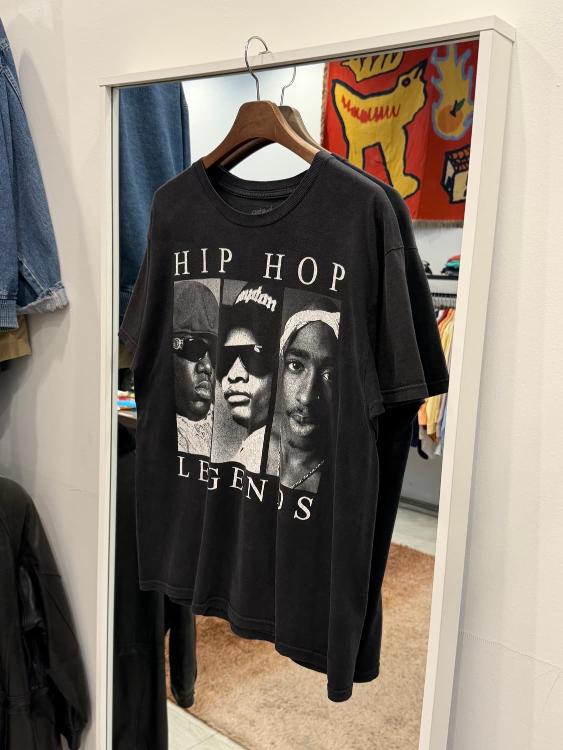 Vtg 빈티지 HIPHOP 힙합 레전드 반팔 티셔츠 상품이미지1