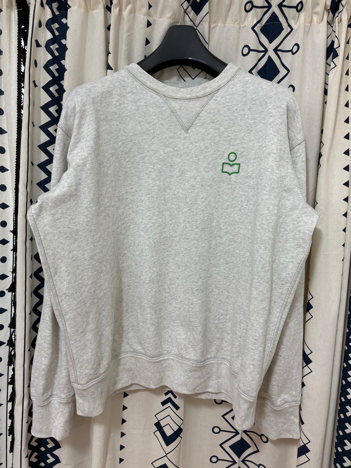 이자벨마랑 / 벨벳 로고 맨투맨 상품이미지2