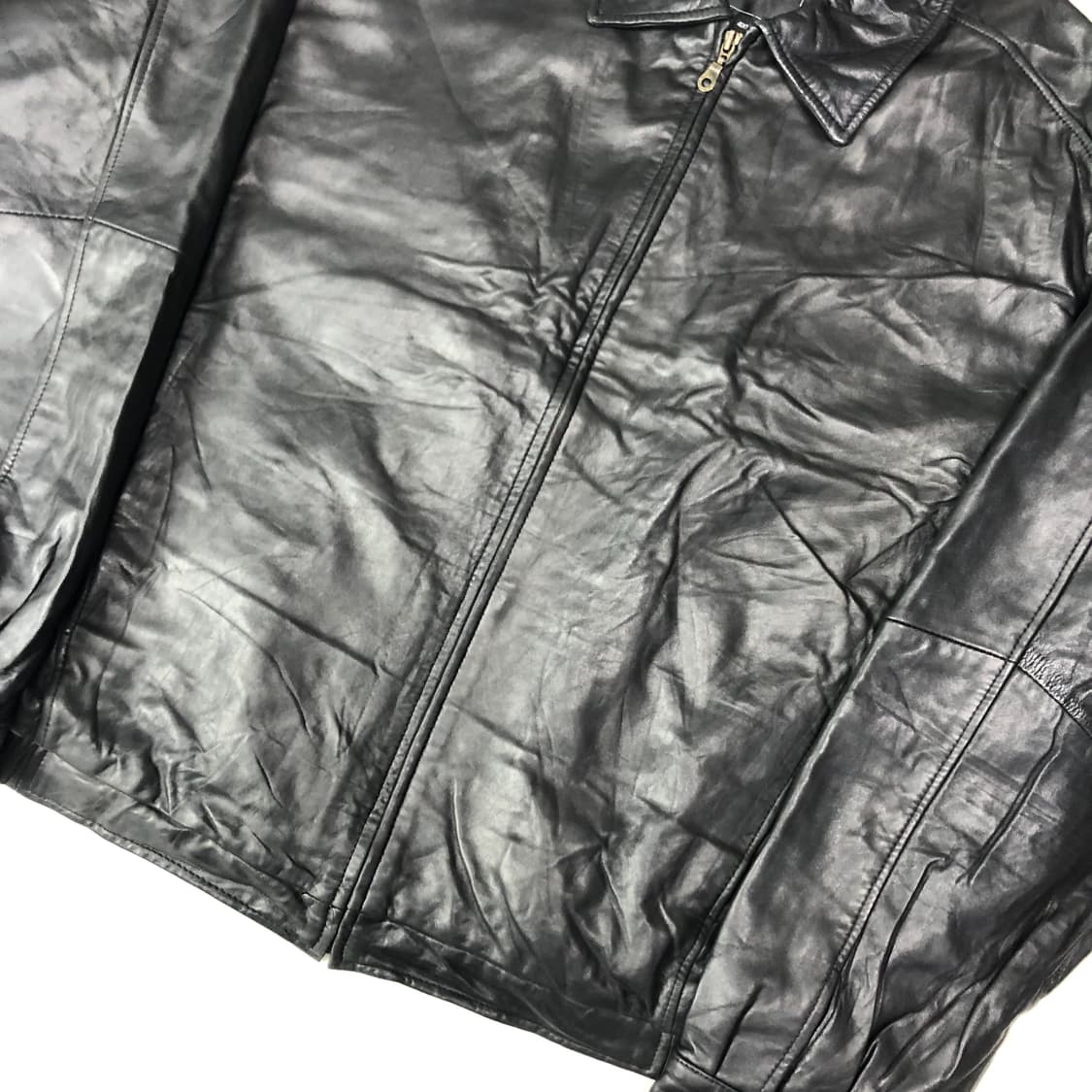 엑셀레드 빅사이즈 레더자켓  상품이미지7