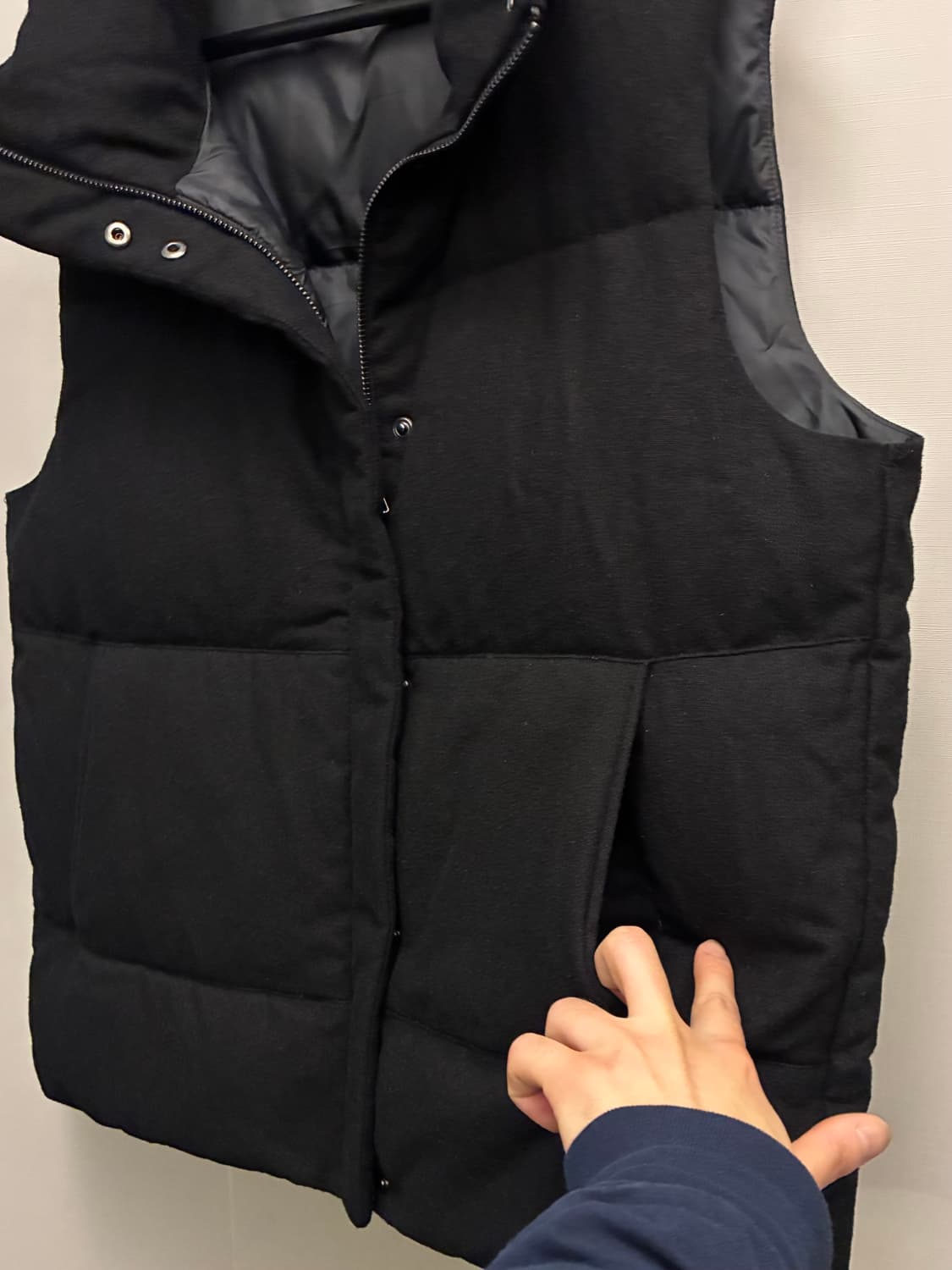 (L/우먼스)Theory 띠어리 울 다운 베스트 조끼 패딩베스트  상품이미지6