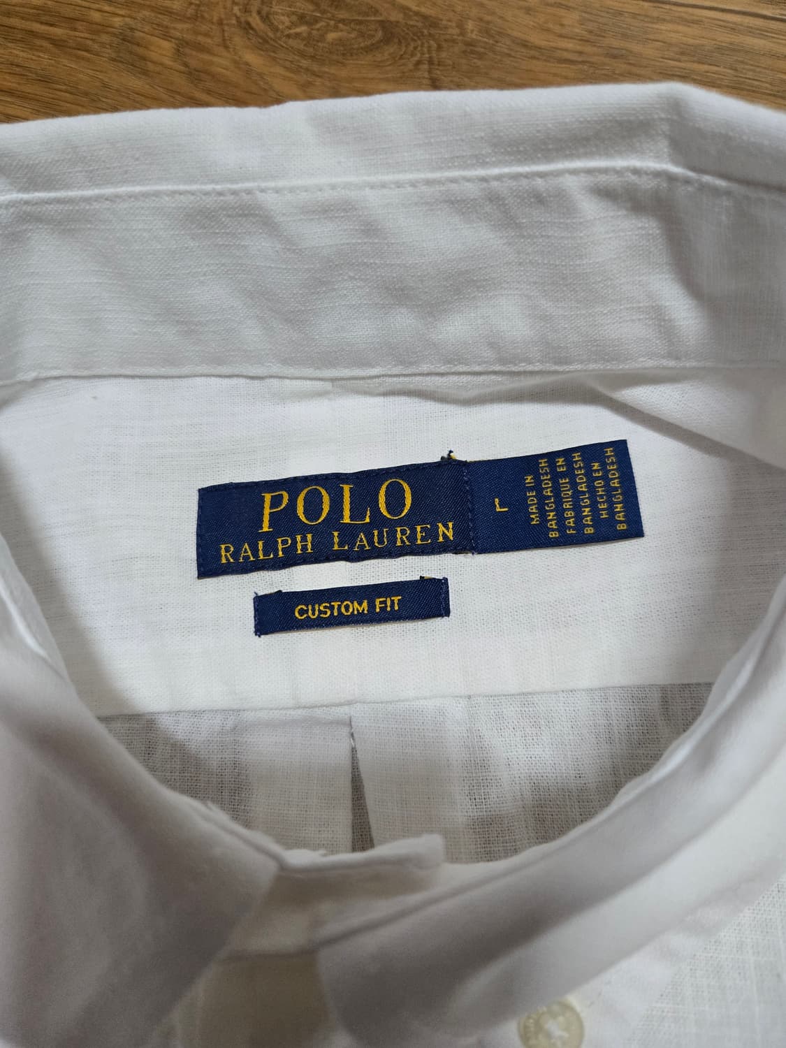 폴로 랄프로렌 남성 화이트 셔츠 상품이미지6