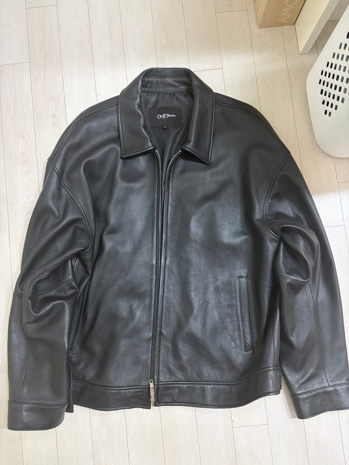 도프제이슨 오버핏 램스킨 싱글자켓 XL 상품이미지1