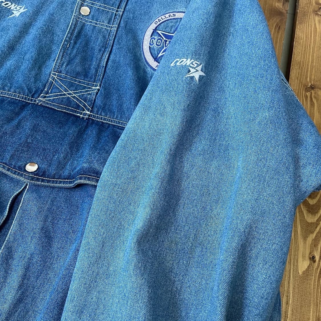 NFL 댈러스 카우보이 데님 아노락 3XL 상품이미지7