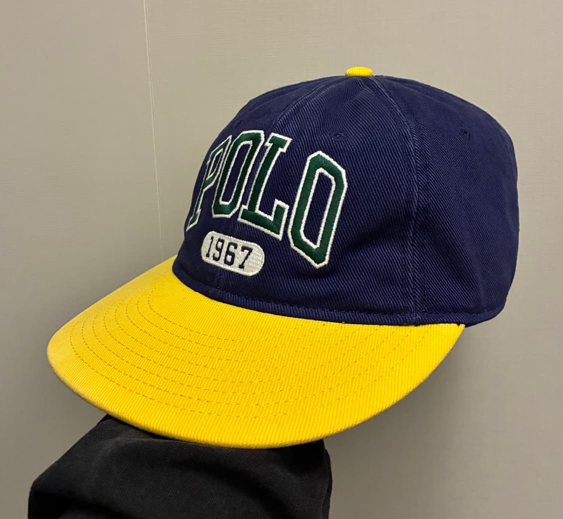 (F)POLO 폴로랄프로렌 트윌 1967 로고 투톤 볼캡 모자 폴로모자 상품이미지10