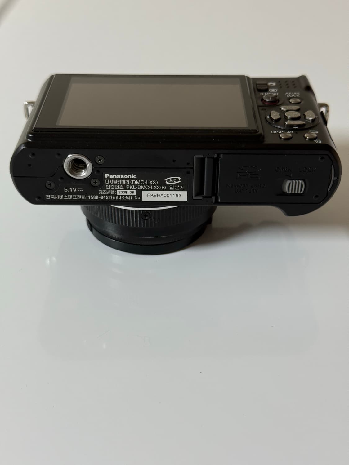 파나소닉 루믹스 DMC-LX3 디지털 카메라 빈티지 디카 상품이미지3