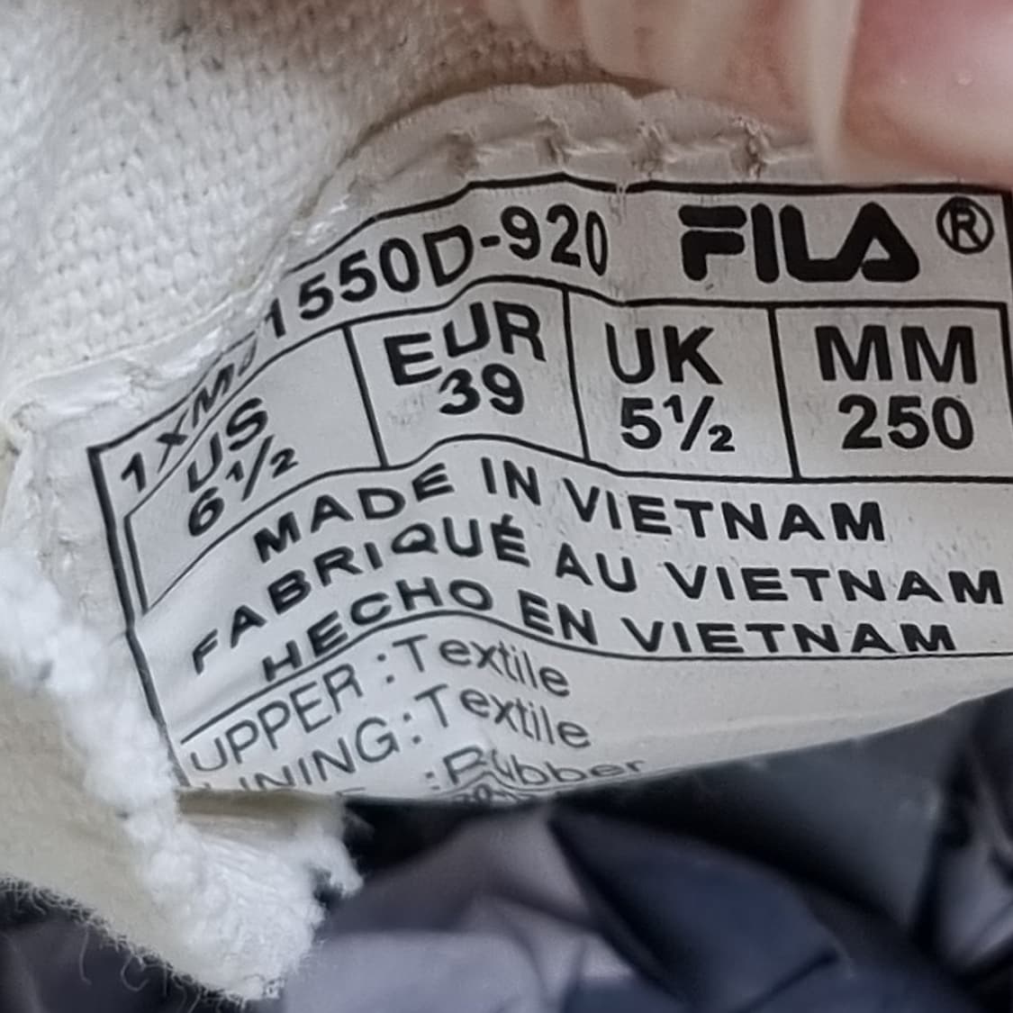 휠라 범퍼 스니커즈 250 상품이미지6