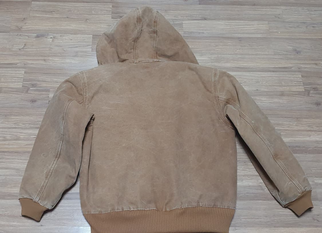 [XL]칼하트 j130 BRN 샌드스톤 액티브 자켓 상품이미지10