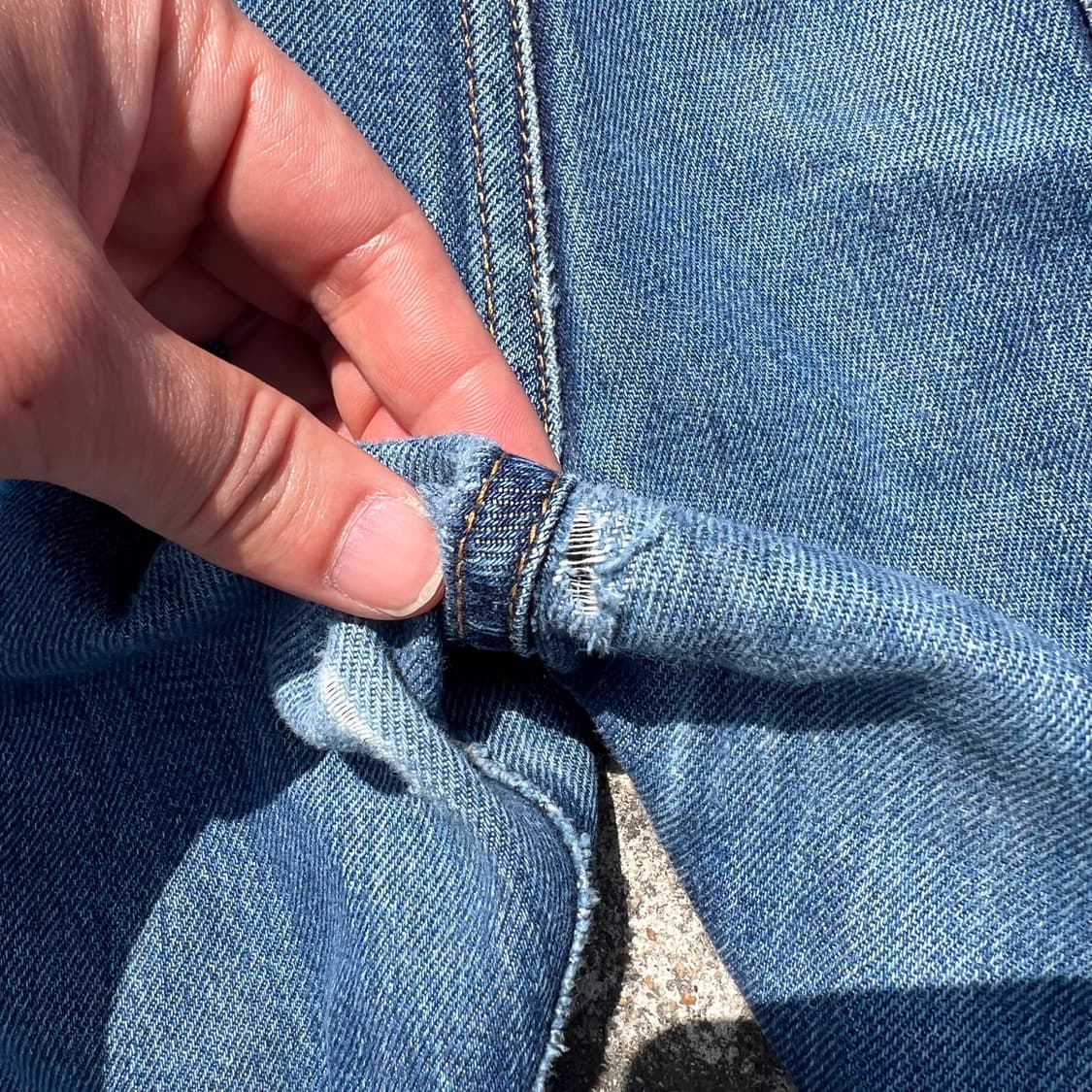 LVC 551Z XX 셀비지 데님 팬츠 상품이미지9