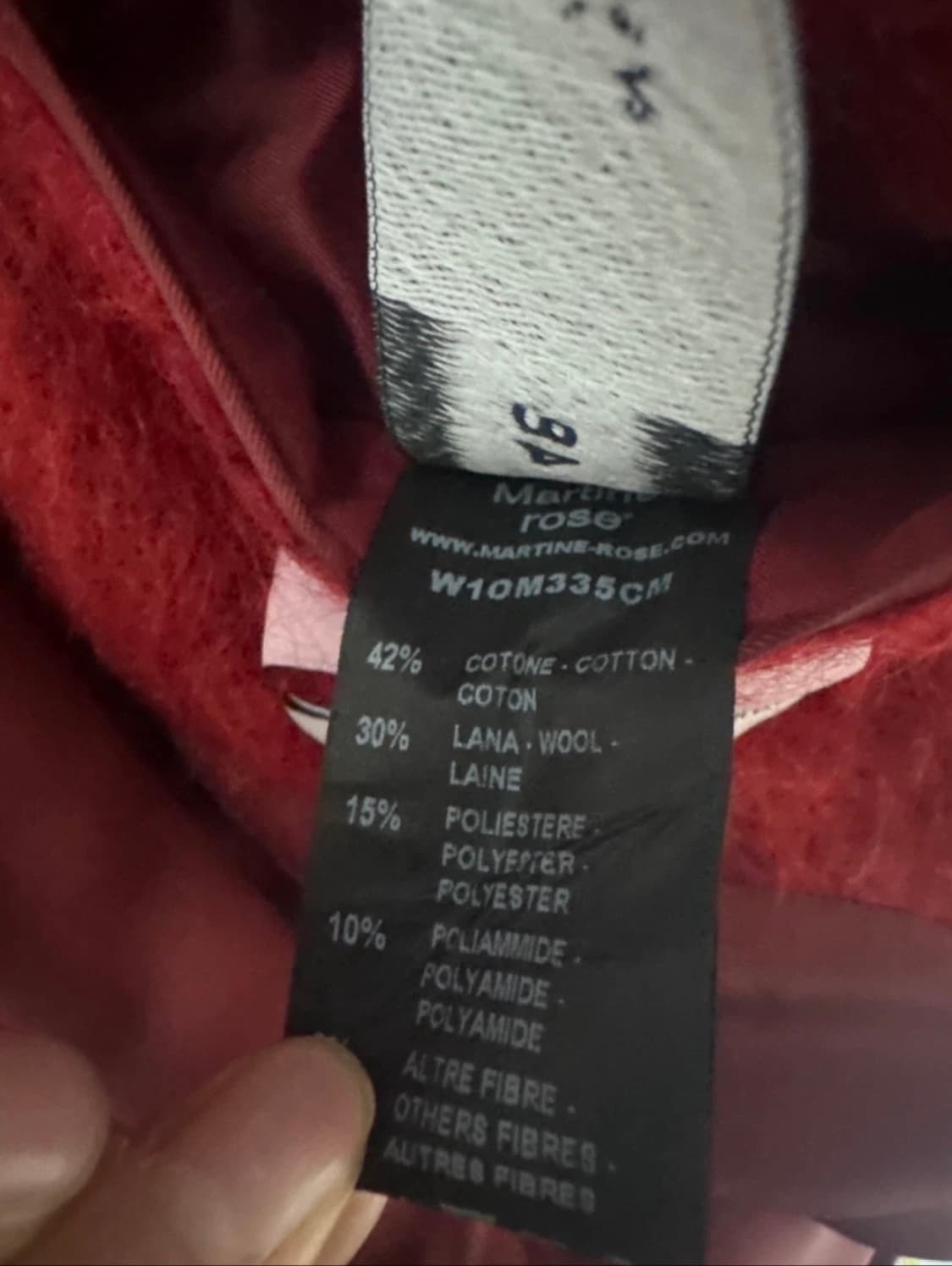 (48) 마틴 로즈 랩 트위스트 블레이저 코트  상품이미지6