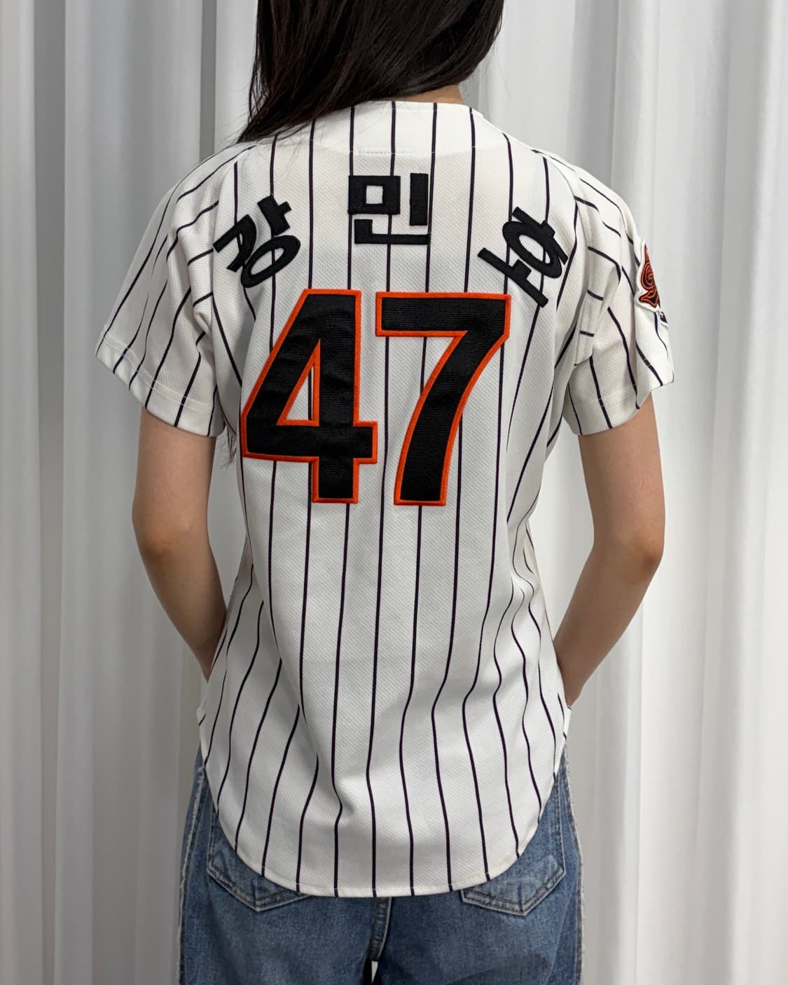[9호]롯데자이언츠 네포스 강민호 47번 야구 유니폼 상품이미지2