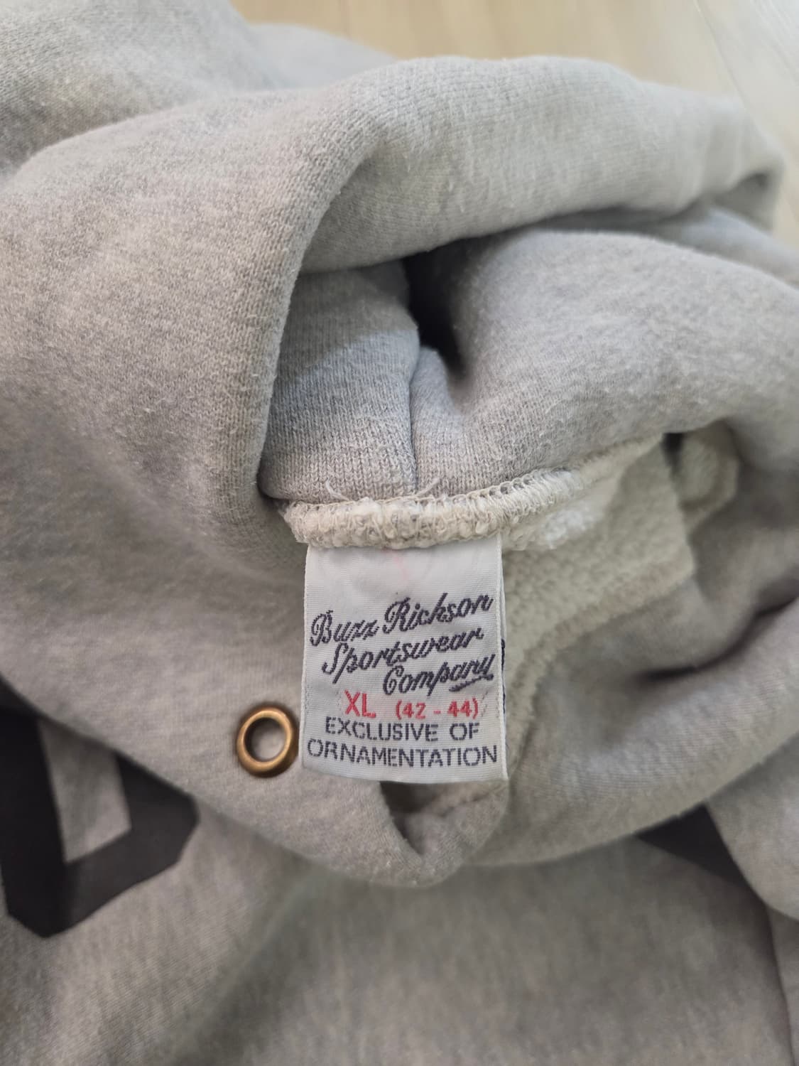 버즈릭슨 USAFA 그레이 후드 XL 상품이미지3